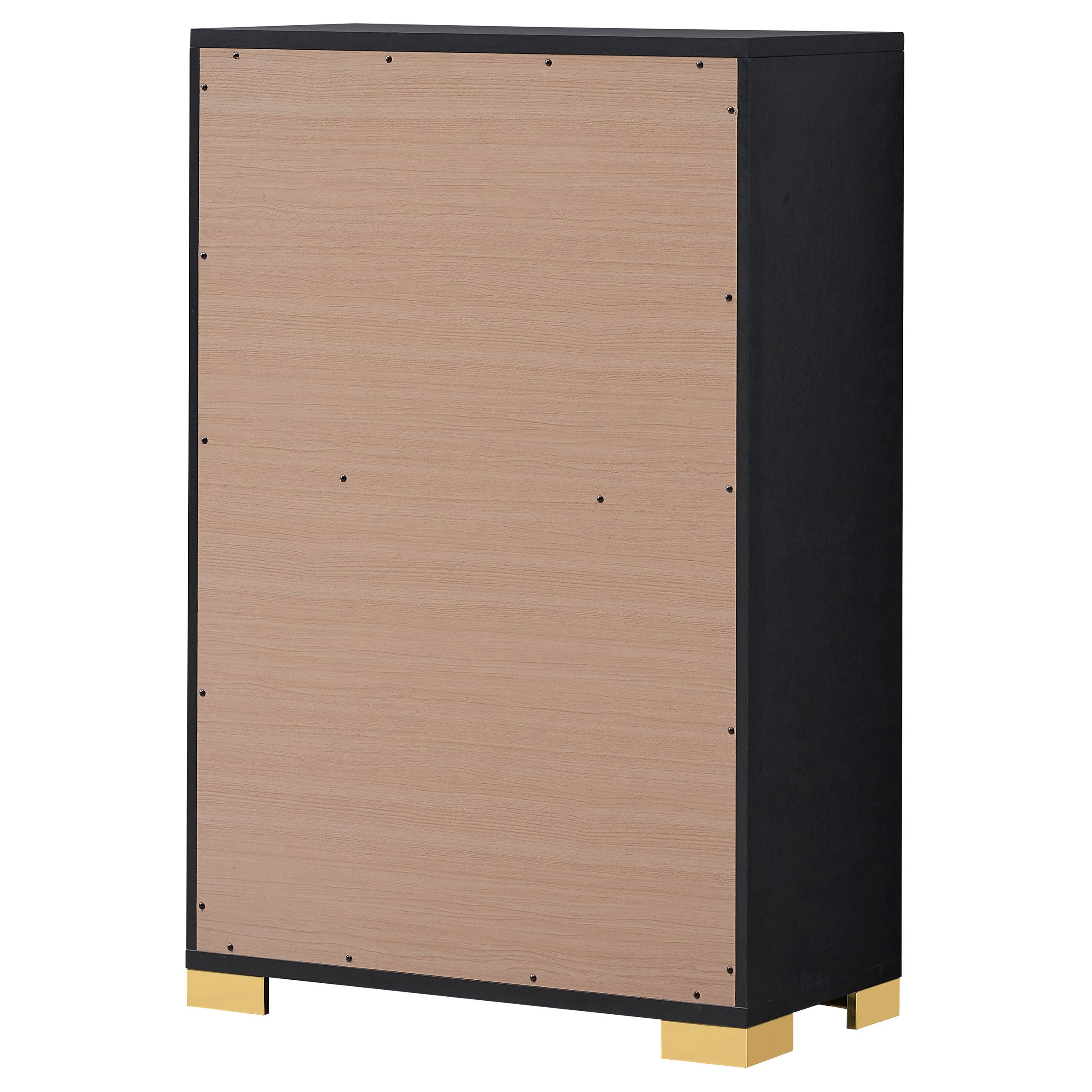 Marceline 5-drawer Chest Black