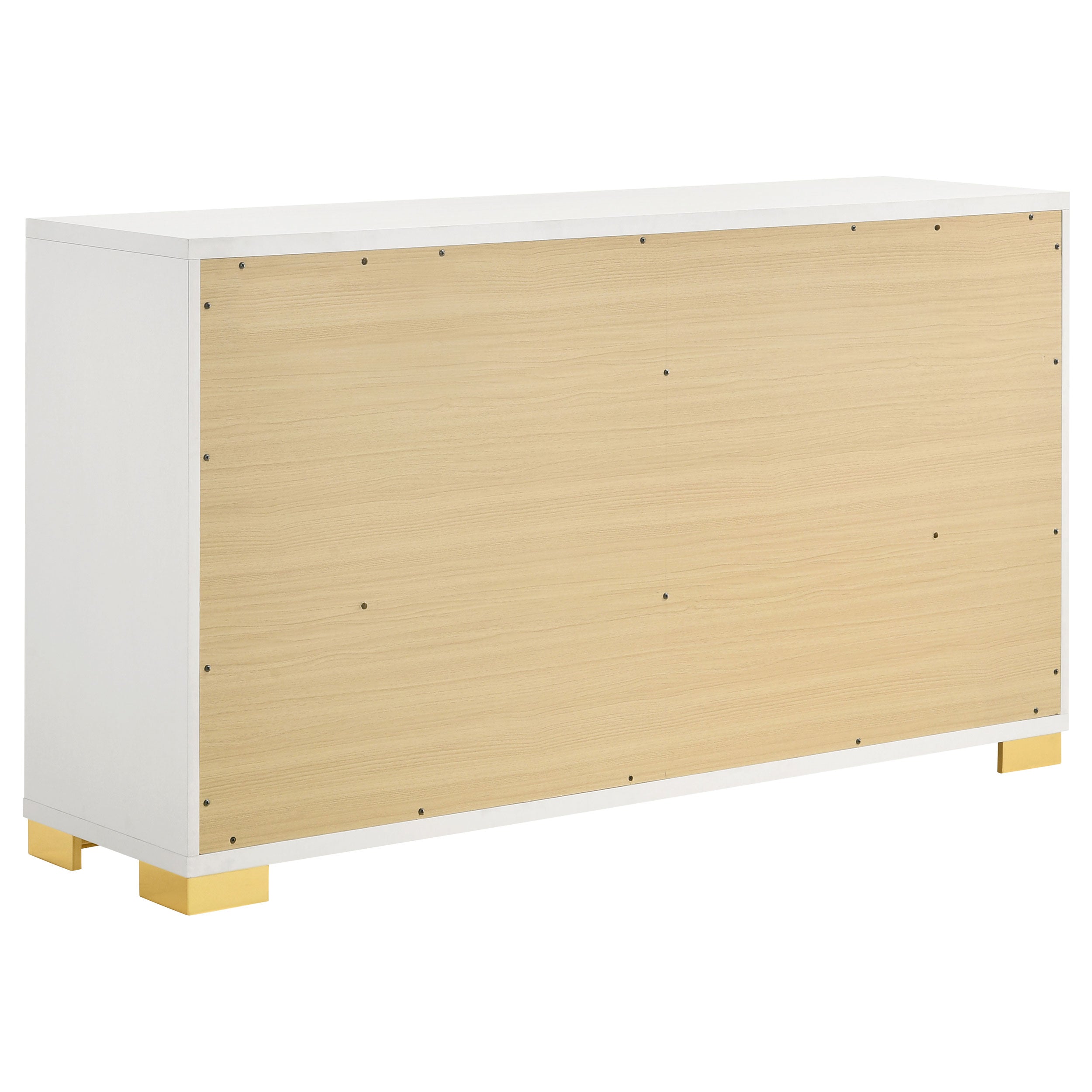 Marceline Bedroom Set with LED Headboard White