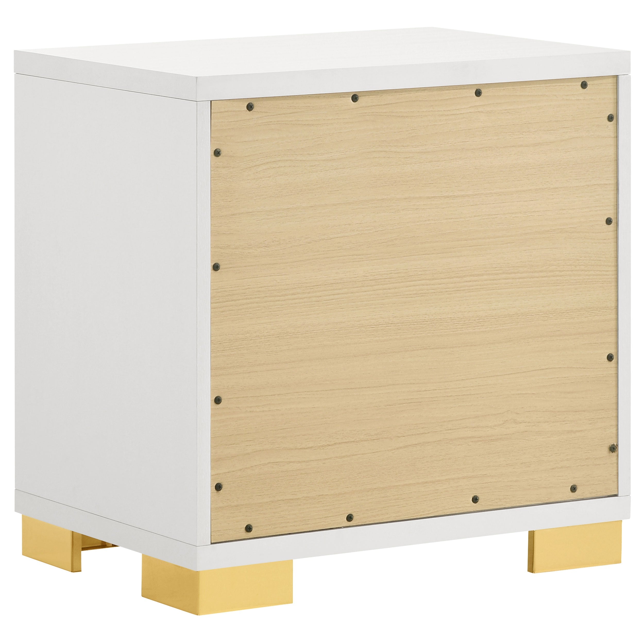 Marceline Bedroom Set with LED Headboard White