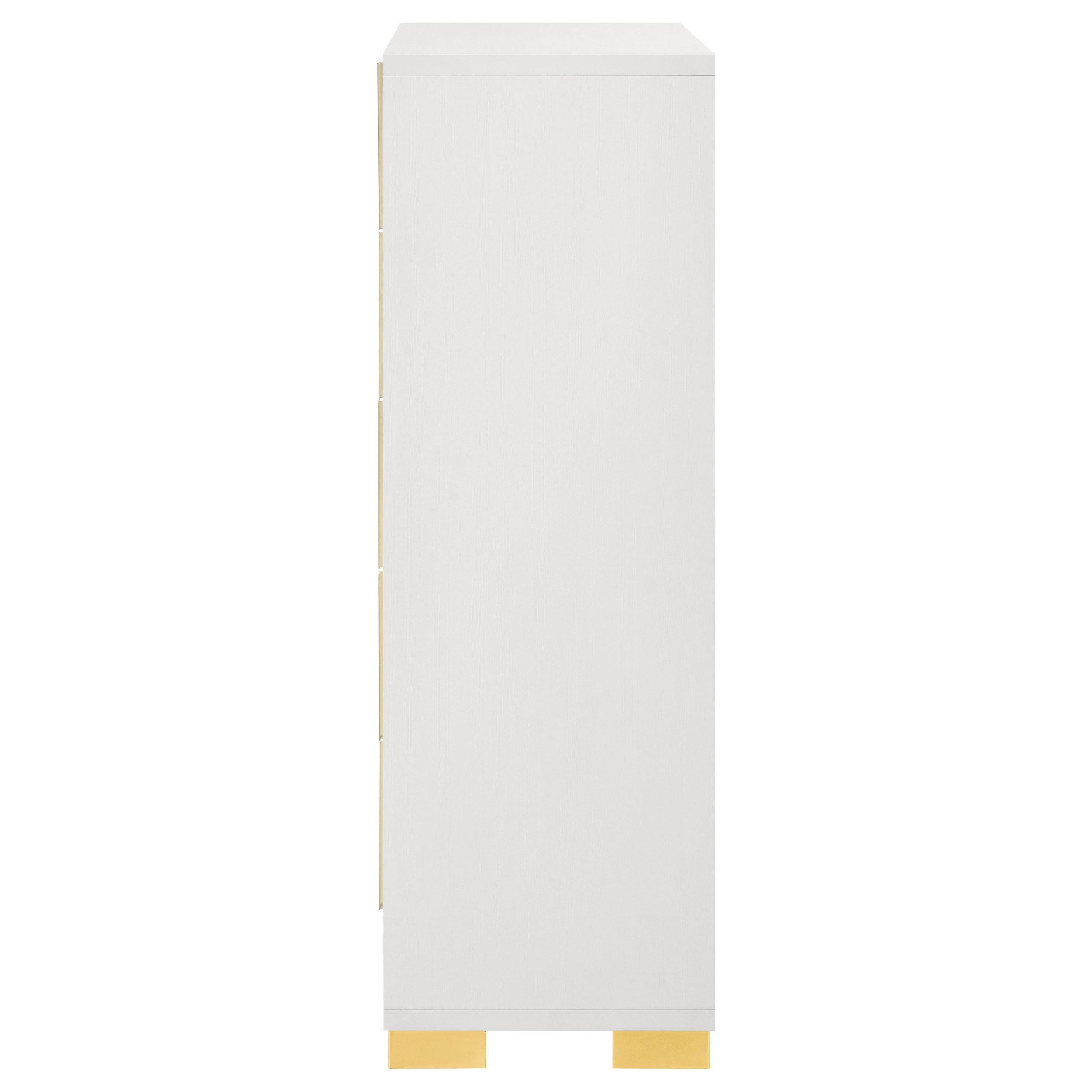 Marceline 5-drawer Chest White