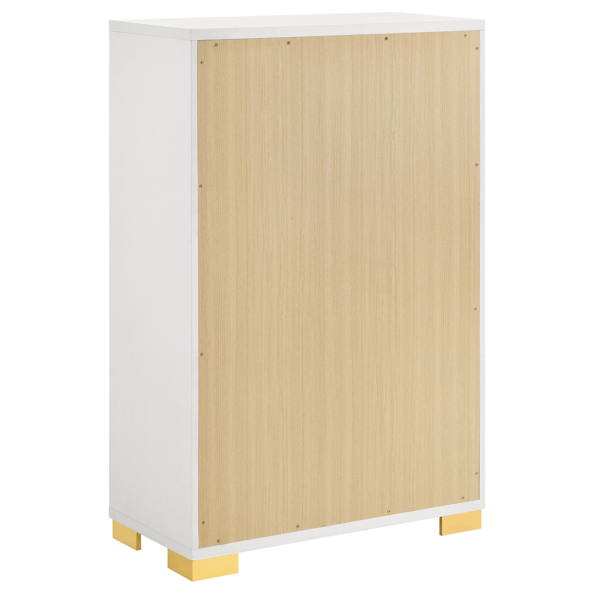 Marceline 5-drawer Chest White