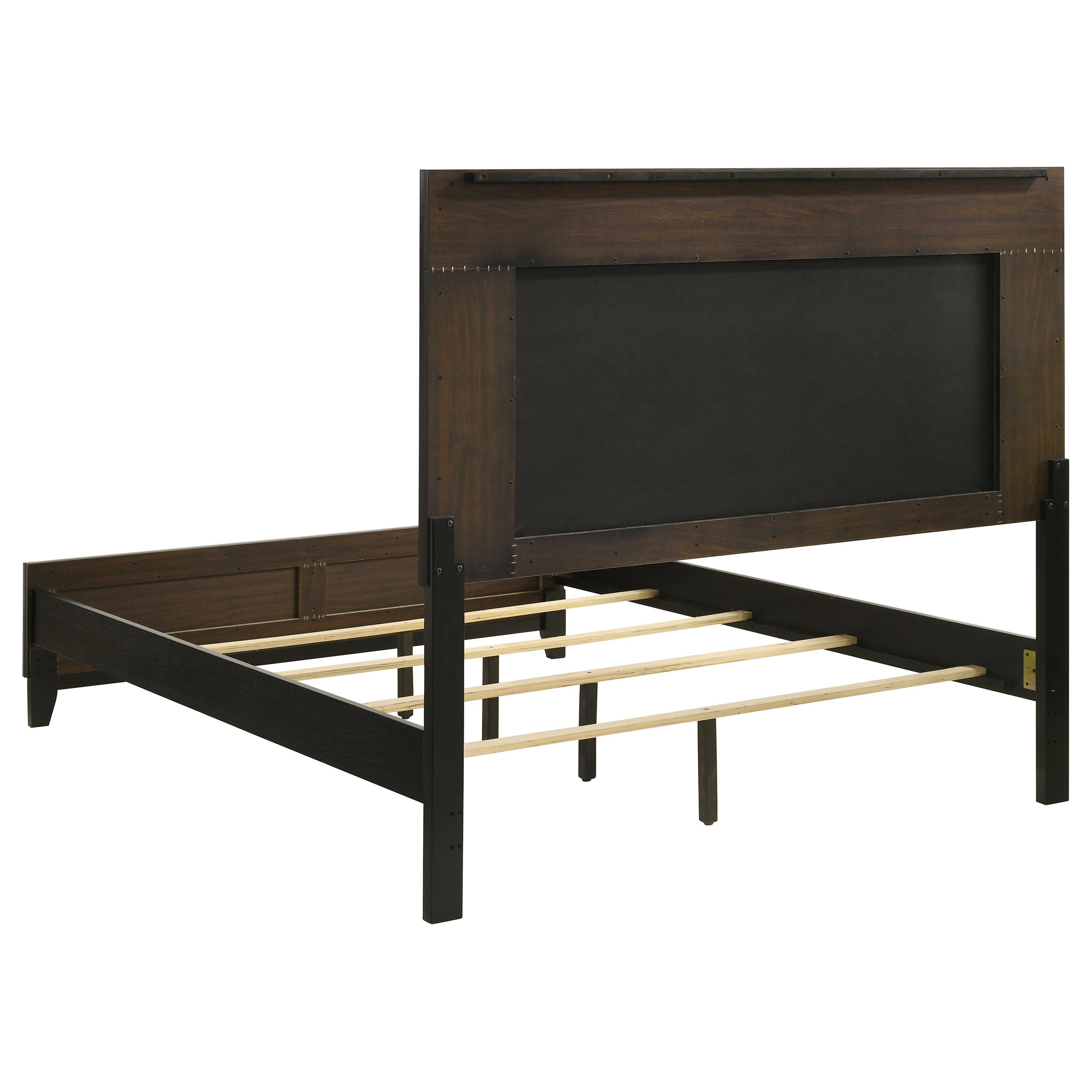 Valencia Bedroom Set Light Brown and Black