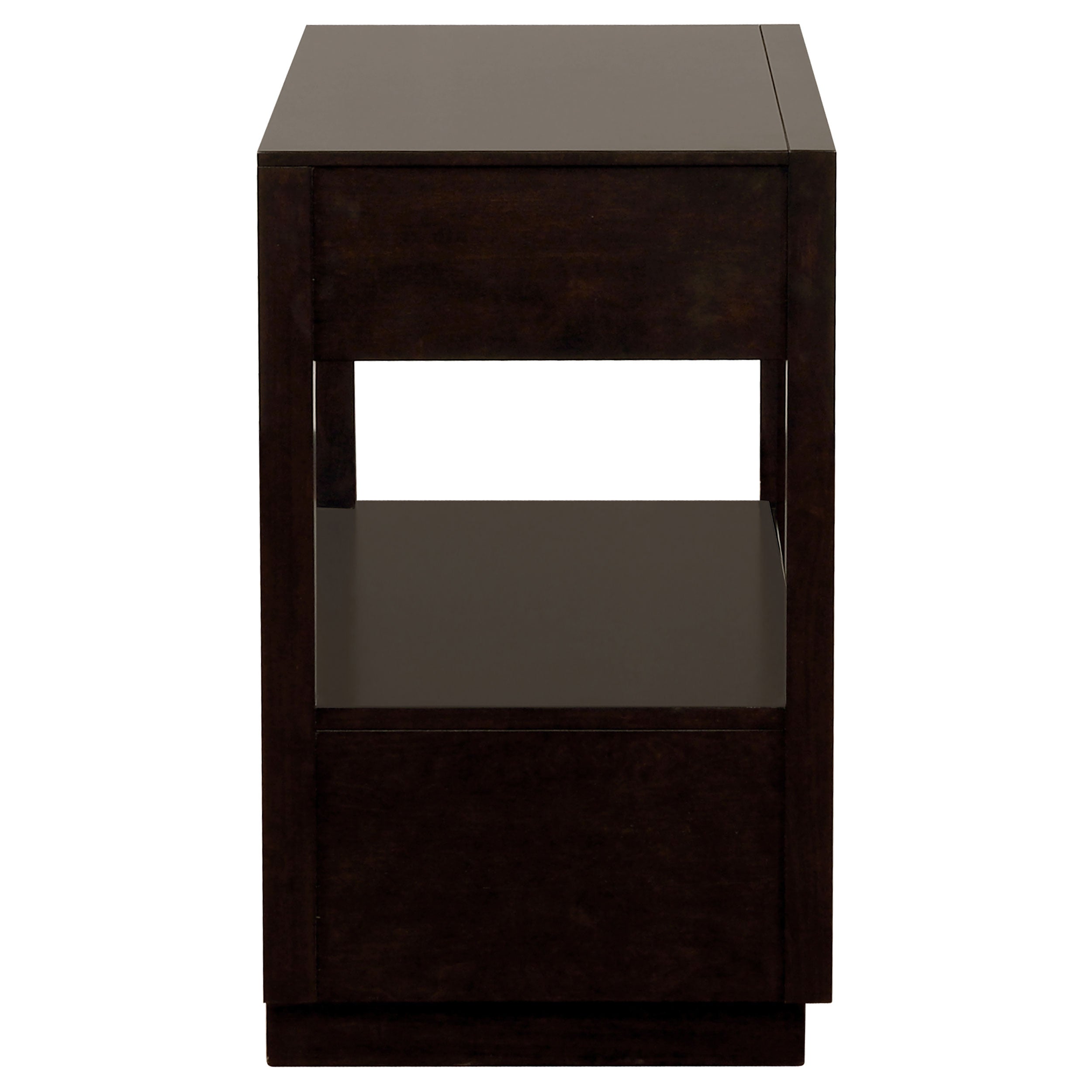 Durango 2-drawer Nightstand Bedside Table Taupe Oak