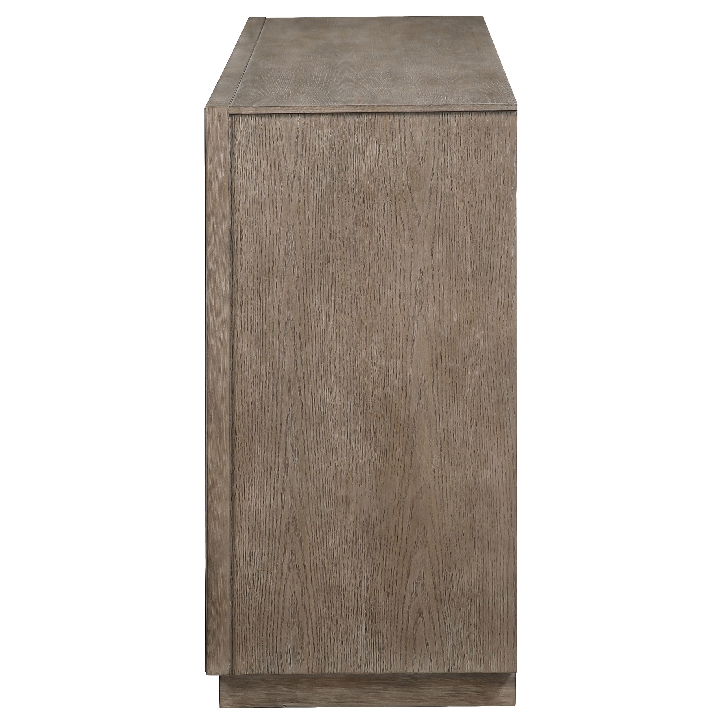 Durango 8-drawer Dresser and Mirror Taupe Oak