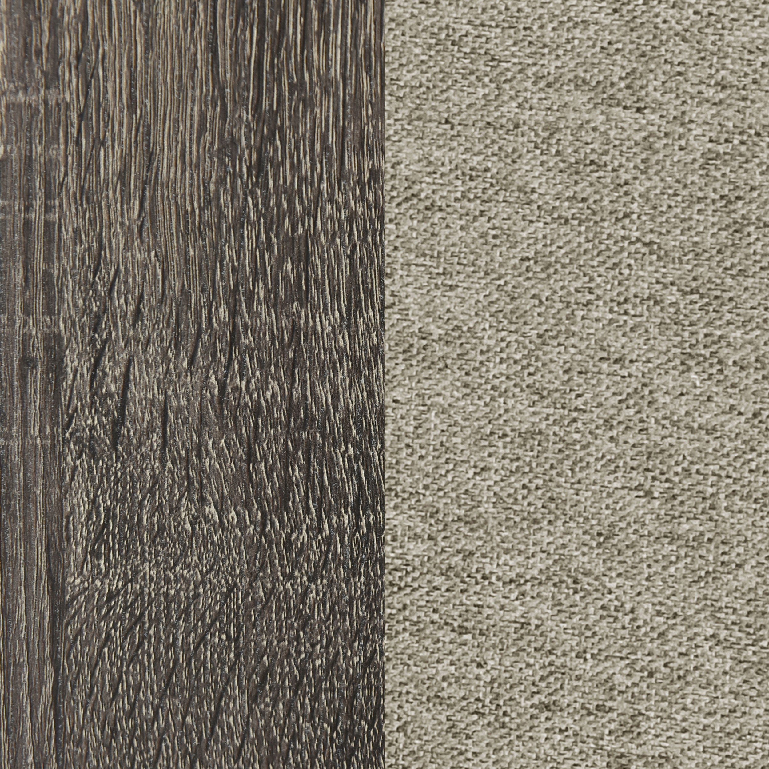 Wright 52-inch Upholstered California King Bed Brown Oak