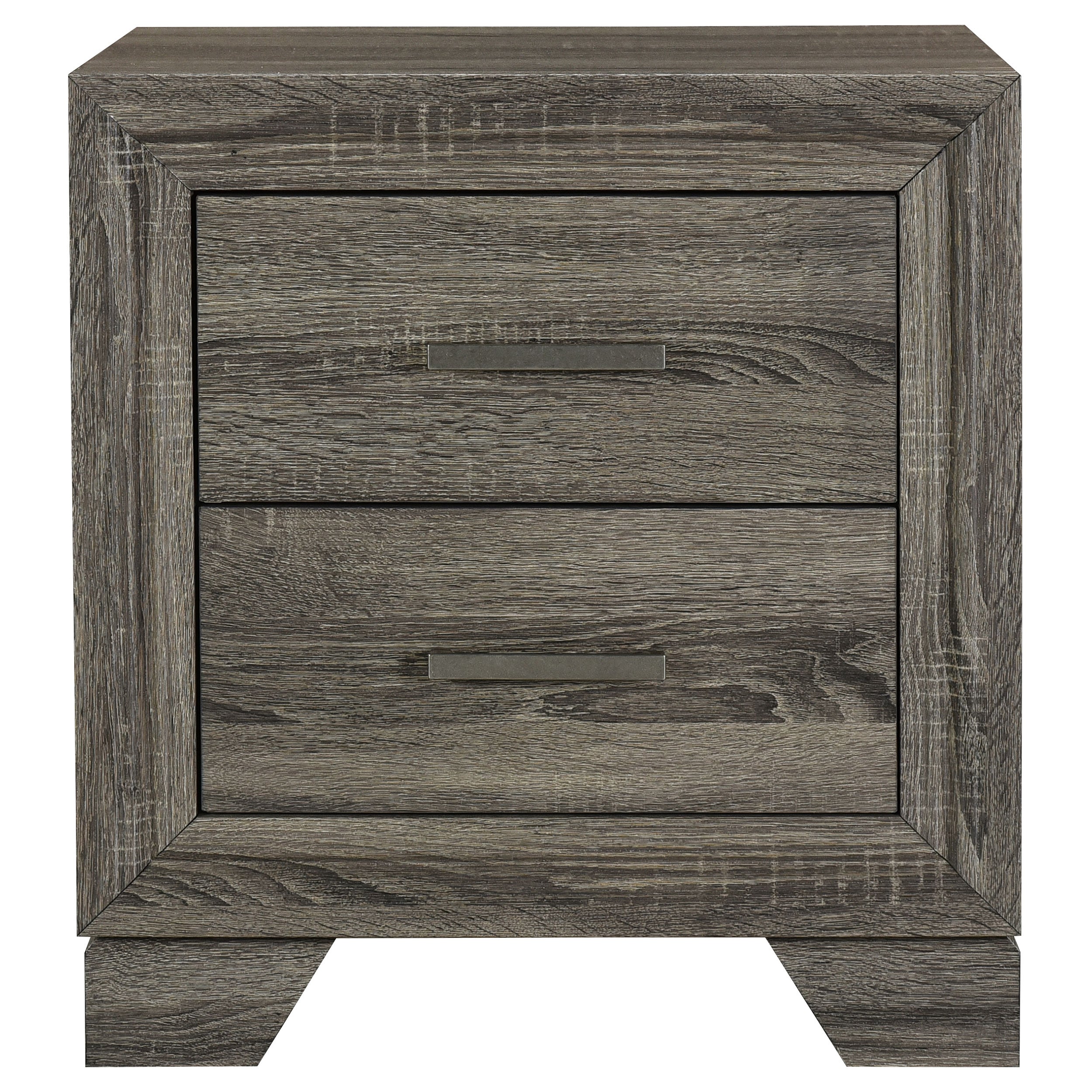Wright California King Bedroom Set Brown Oak