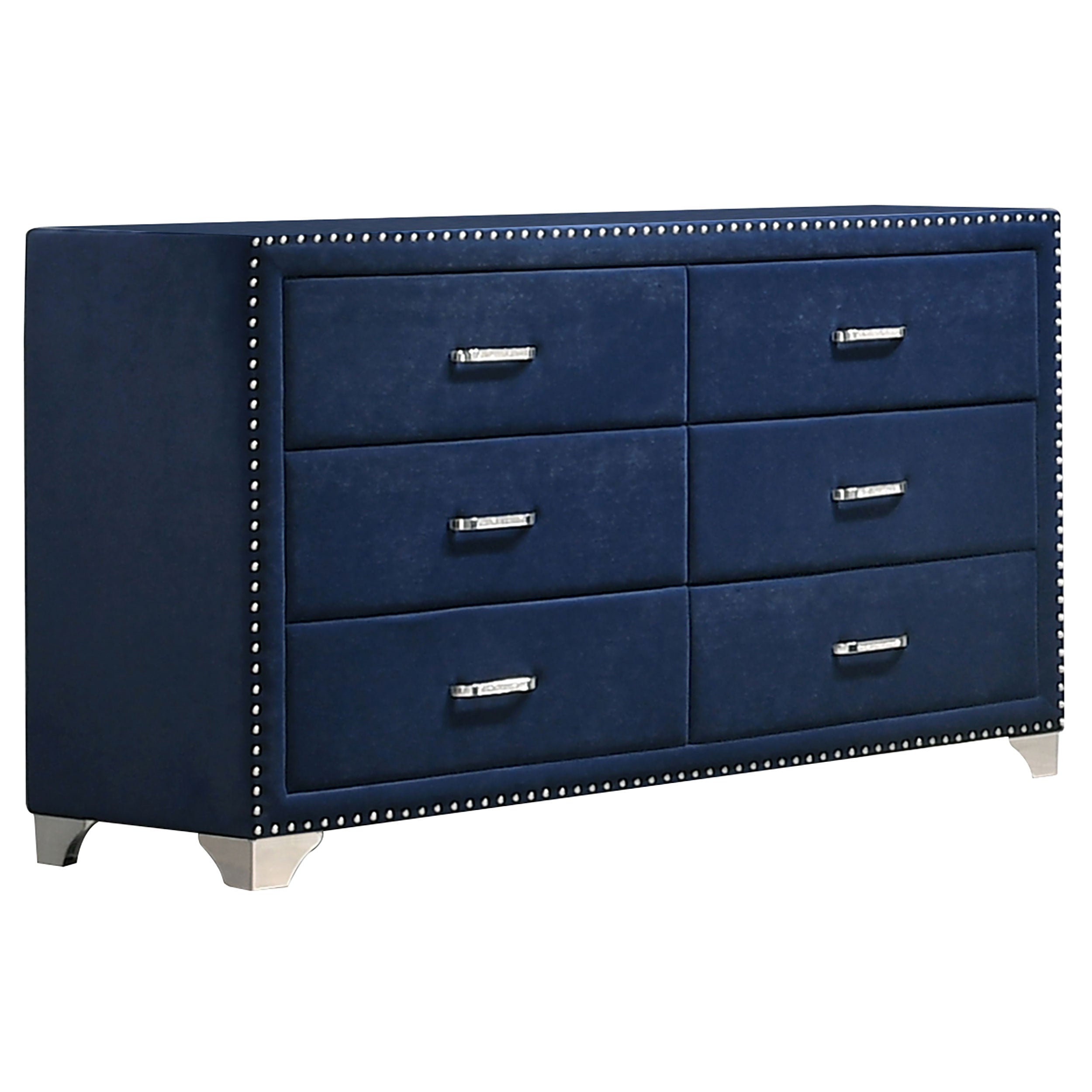 Melody California King Bedroom Set Grey