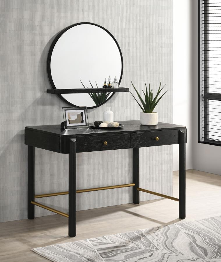 Arini Makeup Vanity Table and Mirror Set