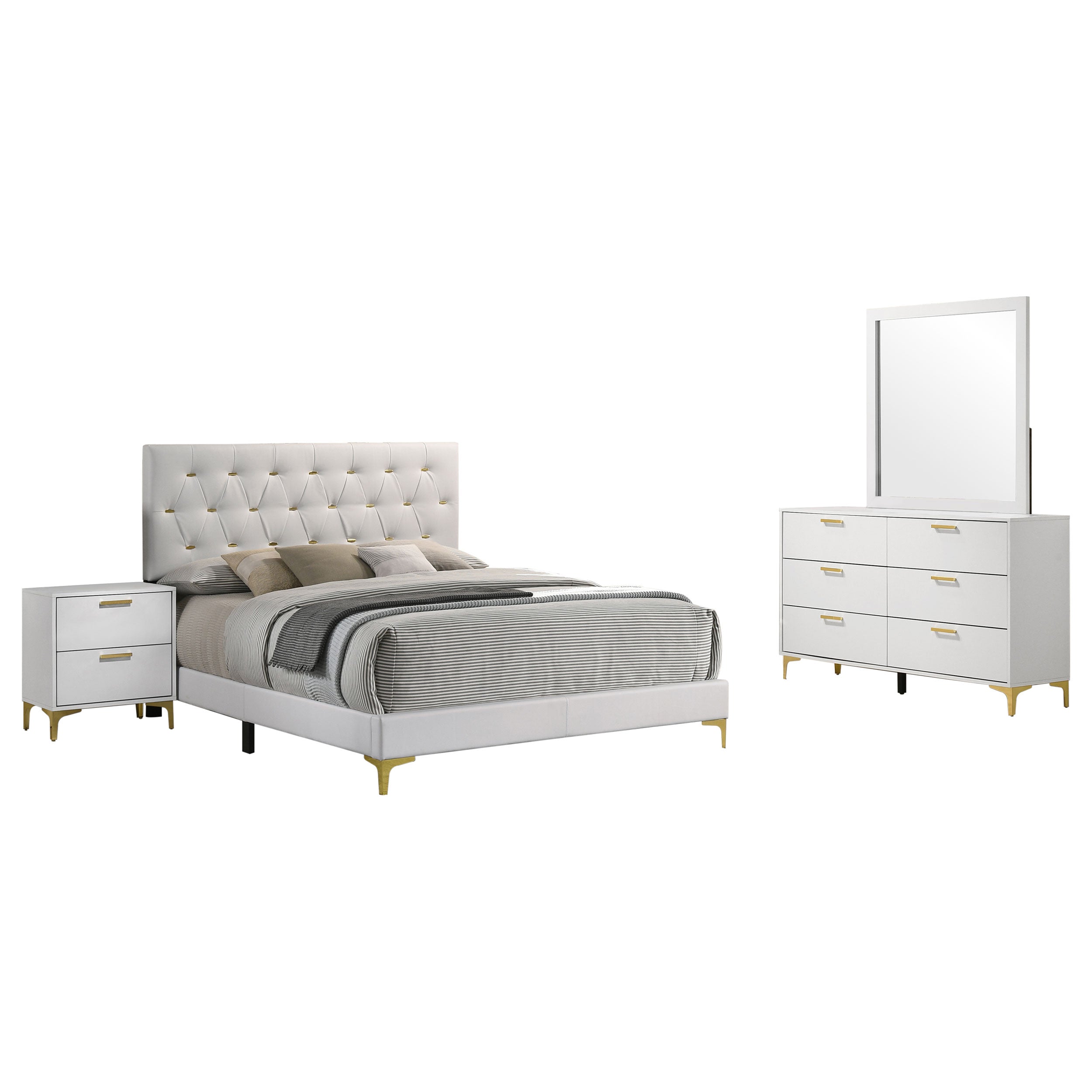 Kendall California King Bedroom Set Black