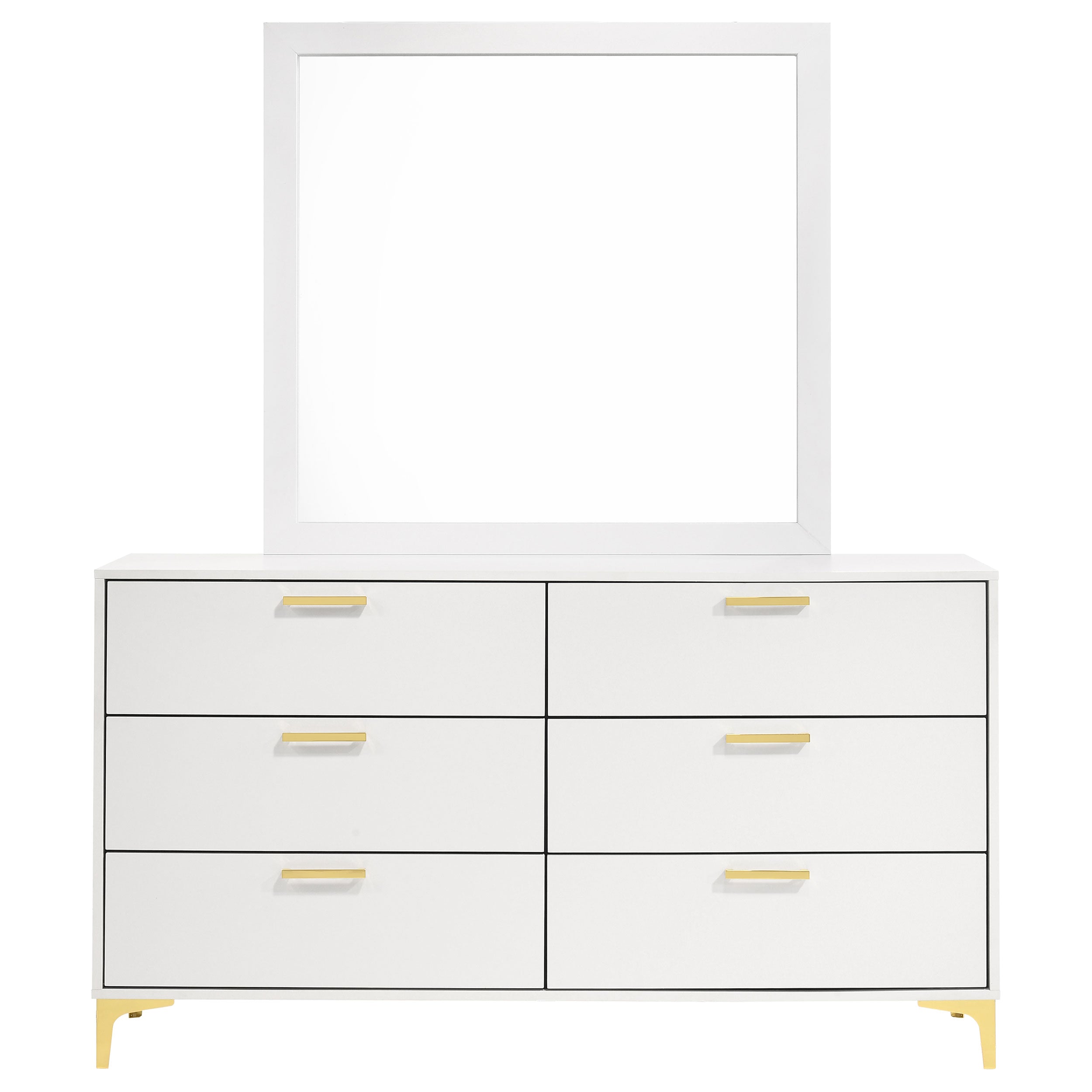 Kendall 6-drawer Dresser Black