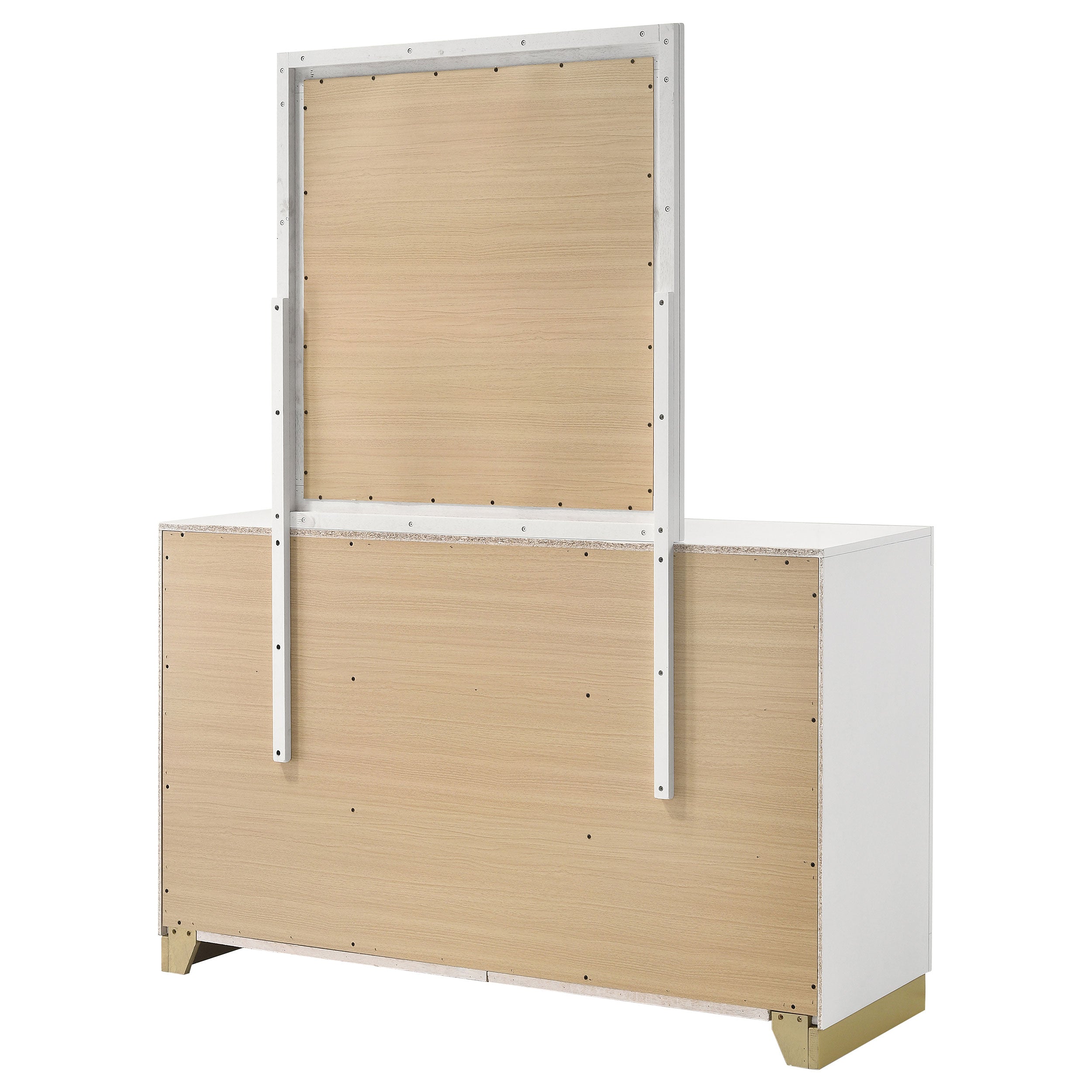 Caraway 6-drawer Dresser Black