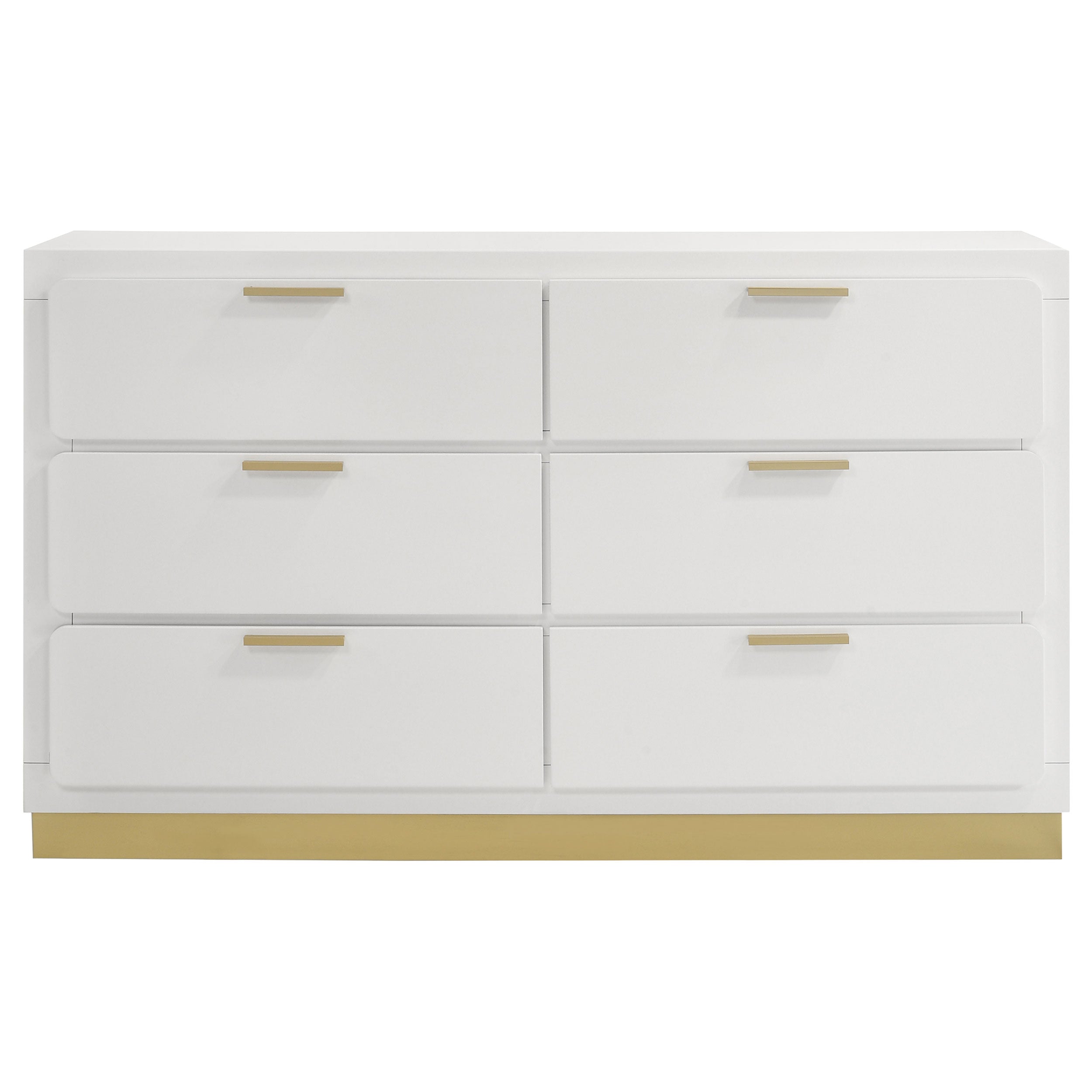 Caraway 6-drawer Dresser Black