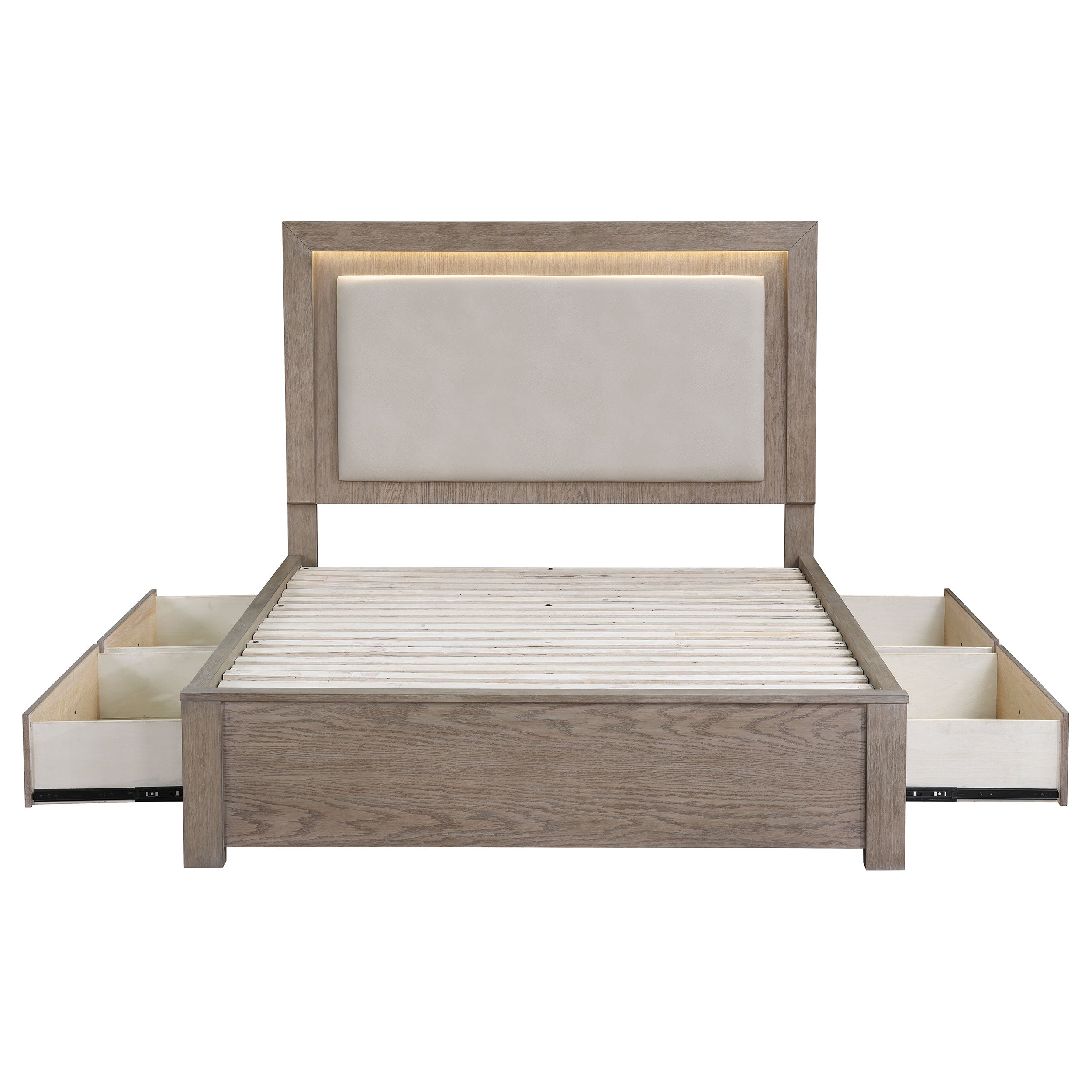 Kenora California King Bedroom Set Barley Brown