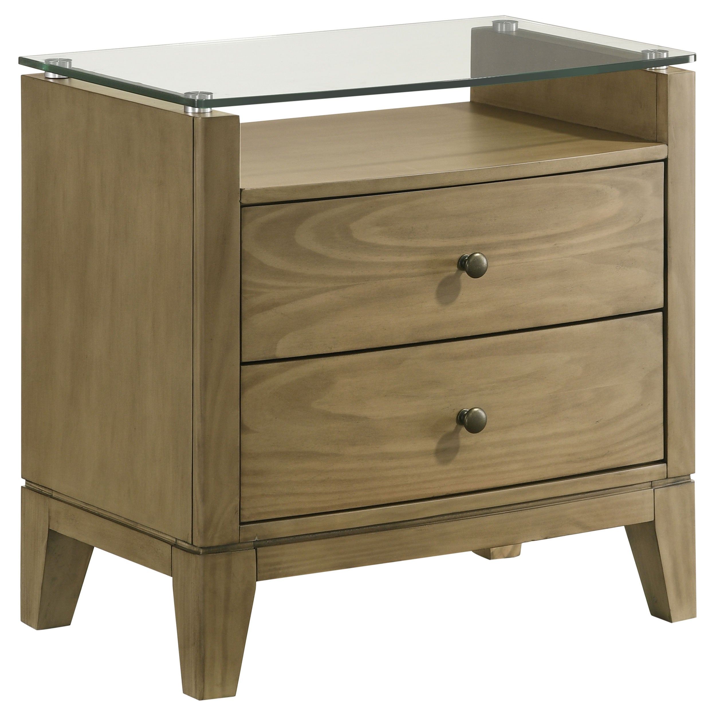 Granada California King Bedroom Set Natural Pine