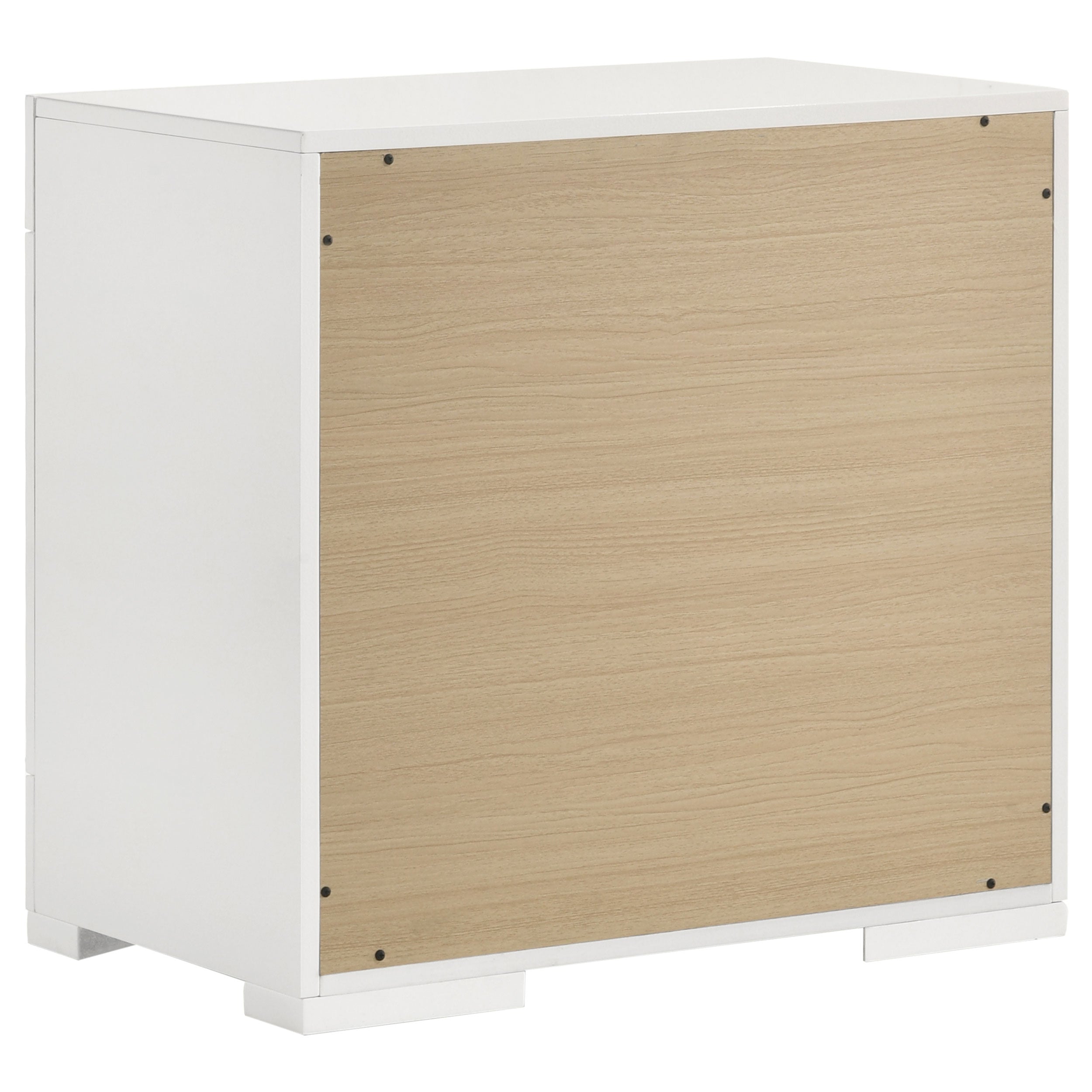 Ives Bedroom Set Grey High Gloss