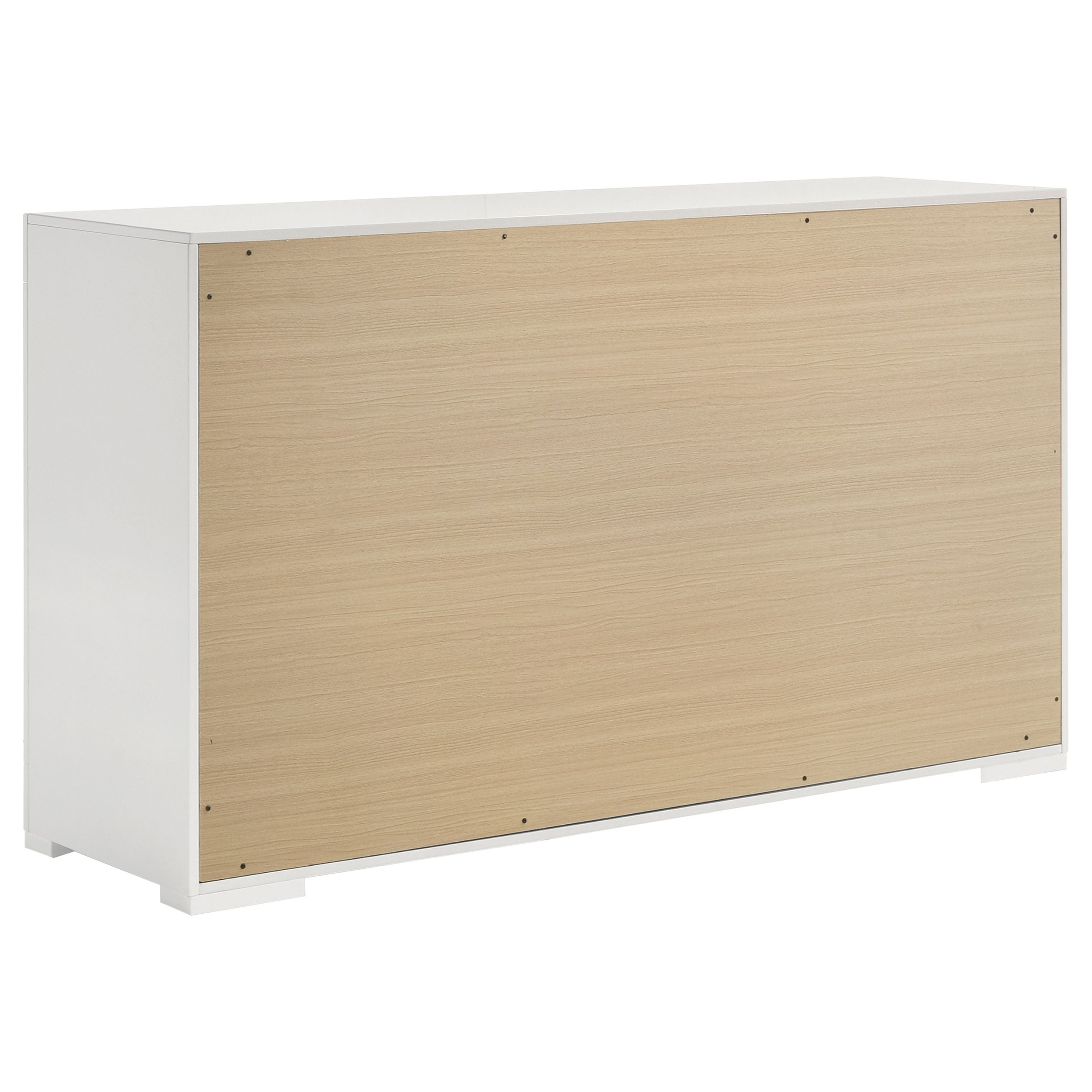 Ives Bedroom Set Grey High Gloss