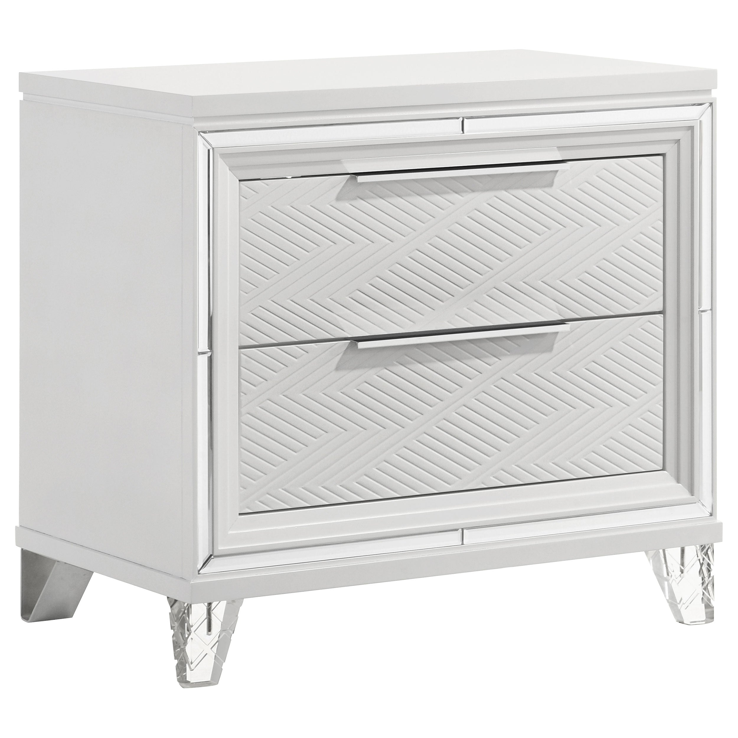 Marmore California King Bedroom Set White