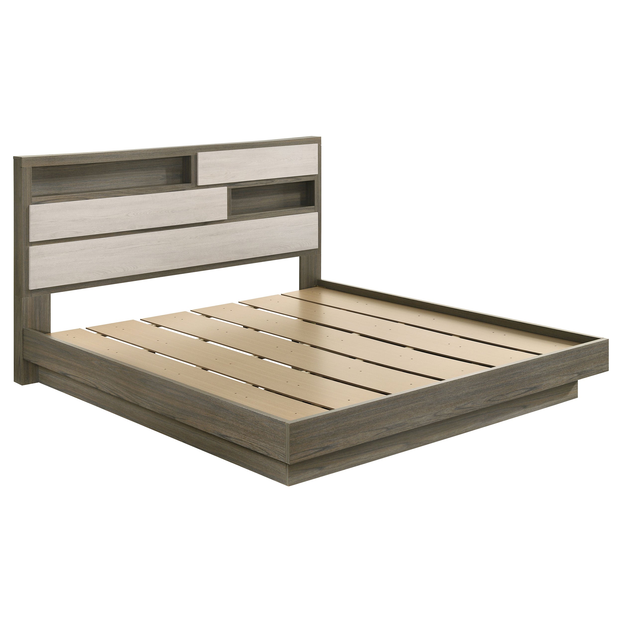 Fenwick California King Bedroom Set Grey Oak