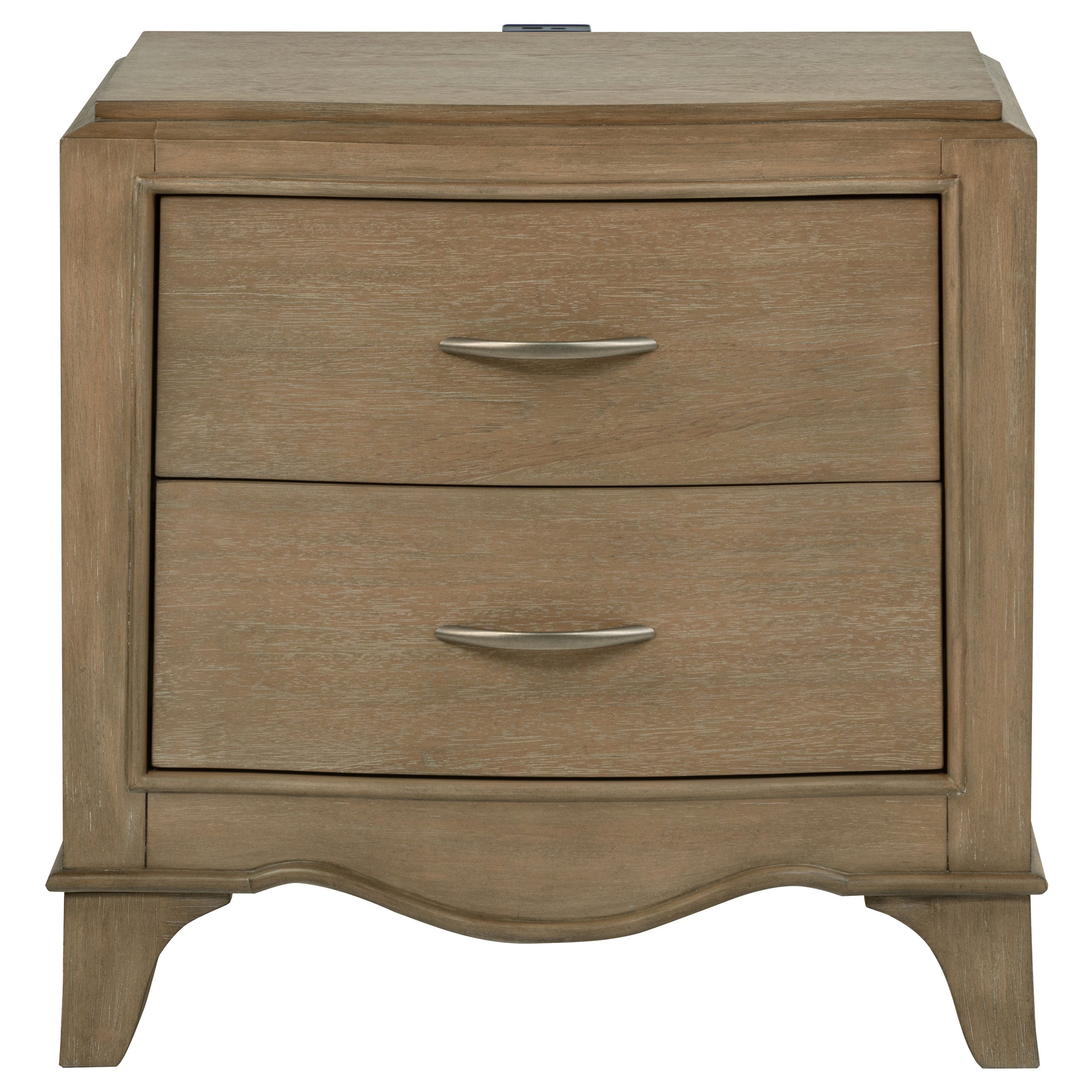 Revello 2-drawer Nightstand Bedside Table Washed Mango