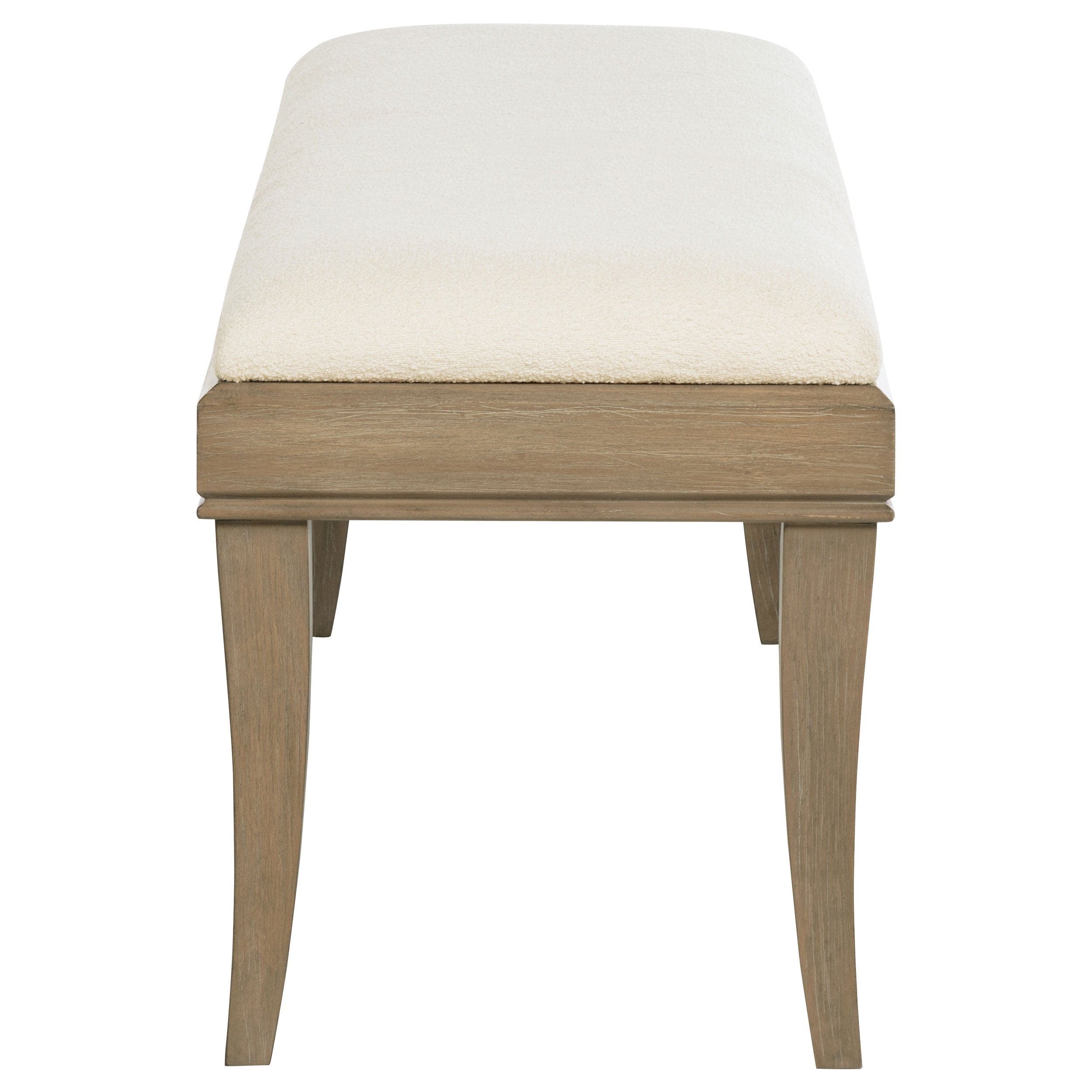 Revello Upholstered Bedroom Bed End Bench Washed Mango