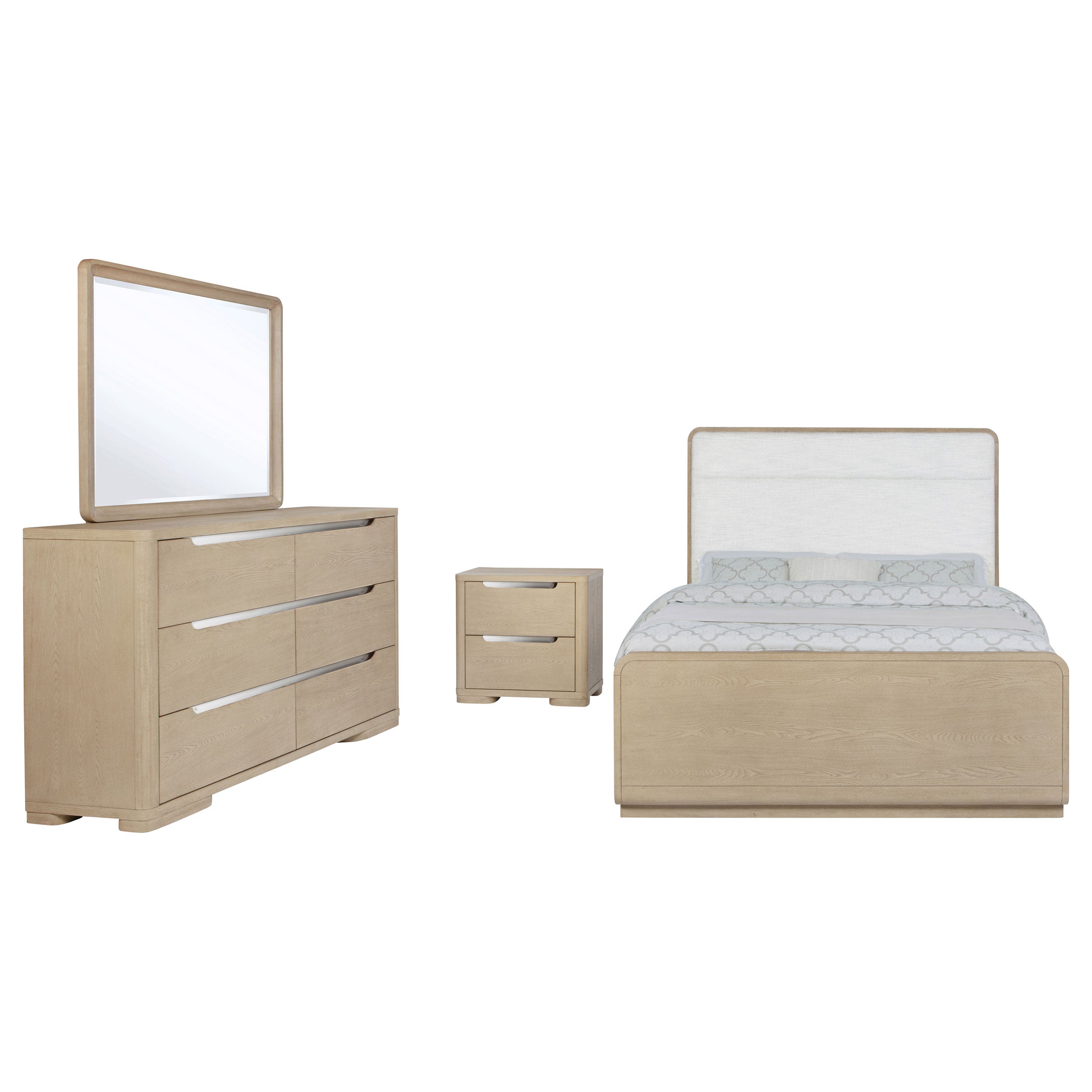 Ladera California King Bedroom Set Light Elm