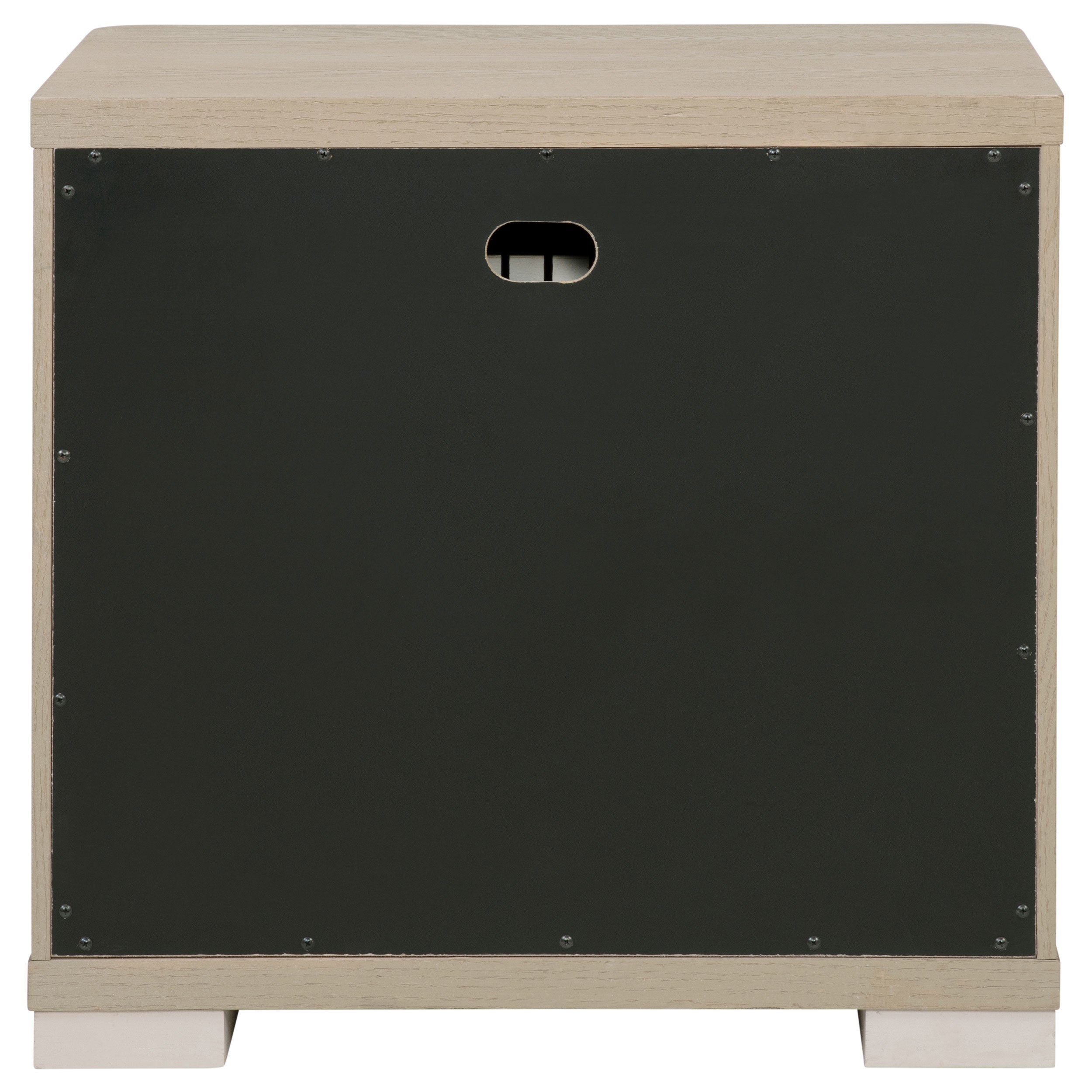 Ladera 2-drawer Nightstand Bedside Table Light Elm