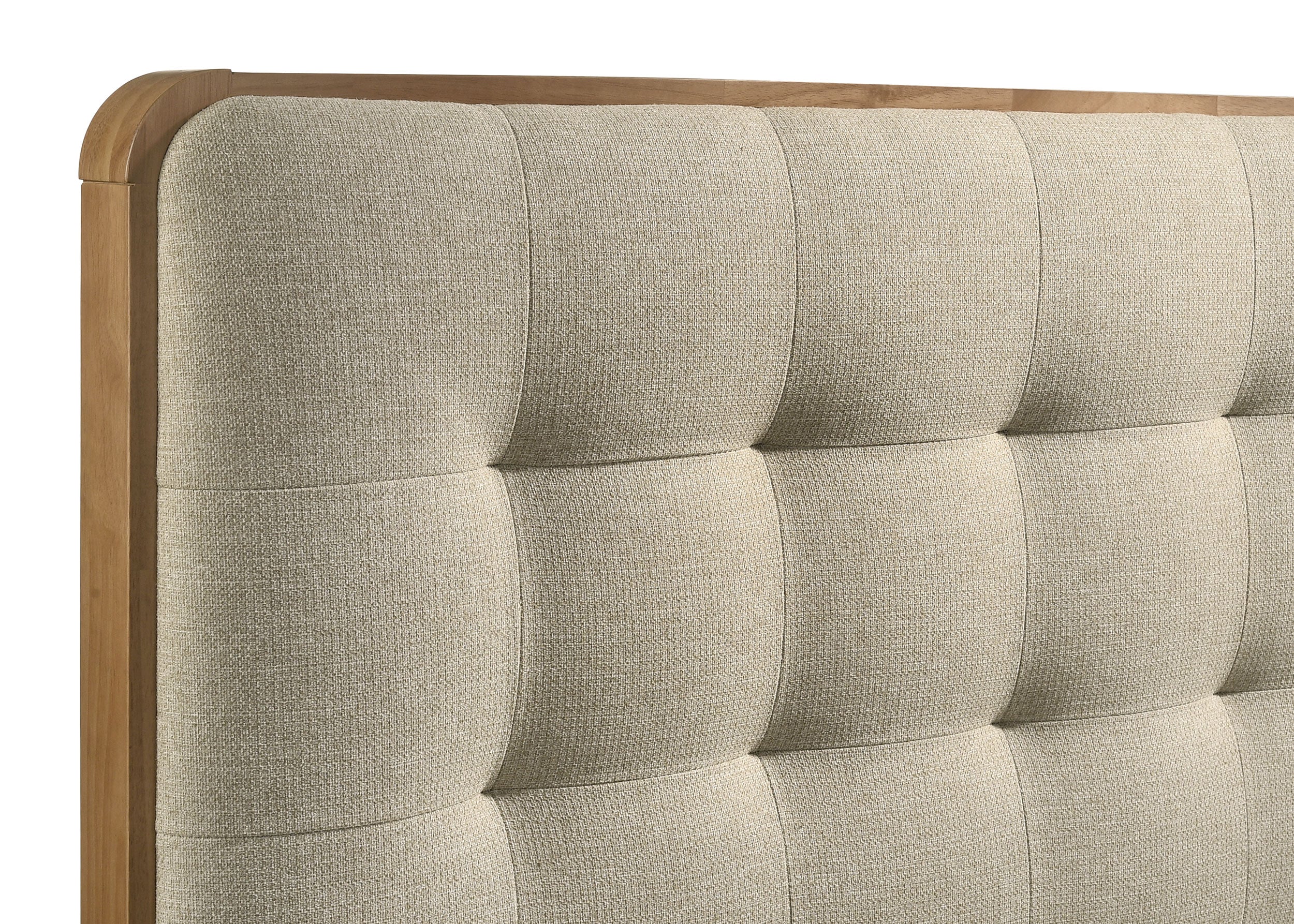 Robyn Wood California King Platform Bed Dark Walnut