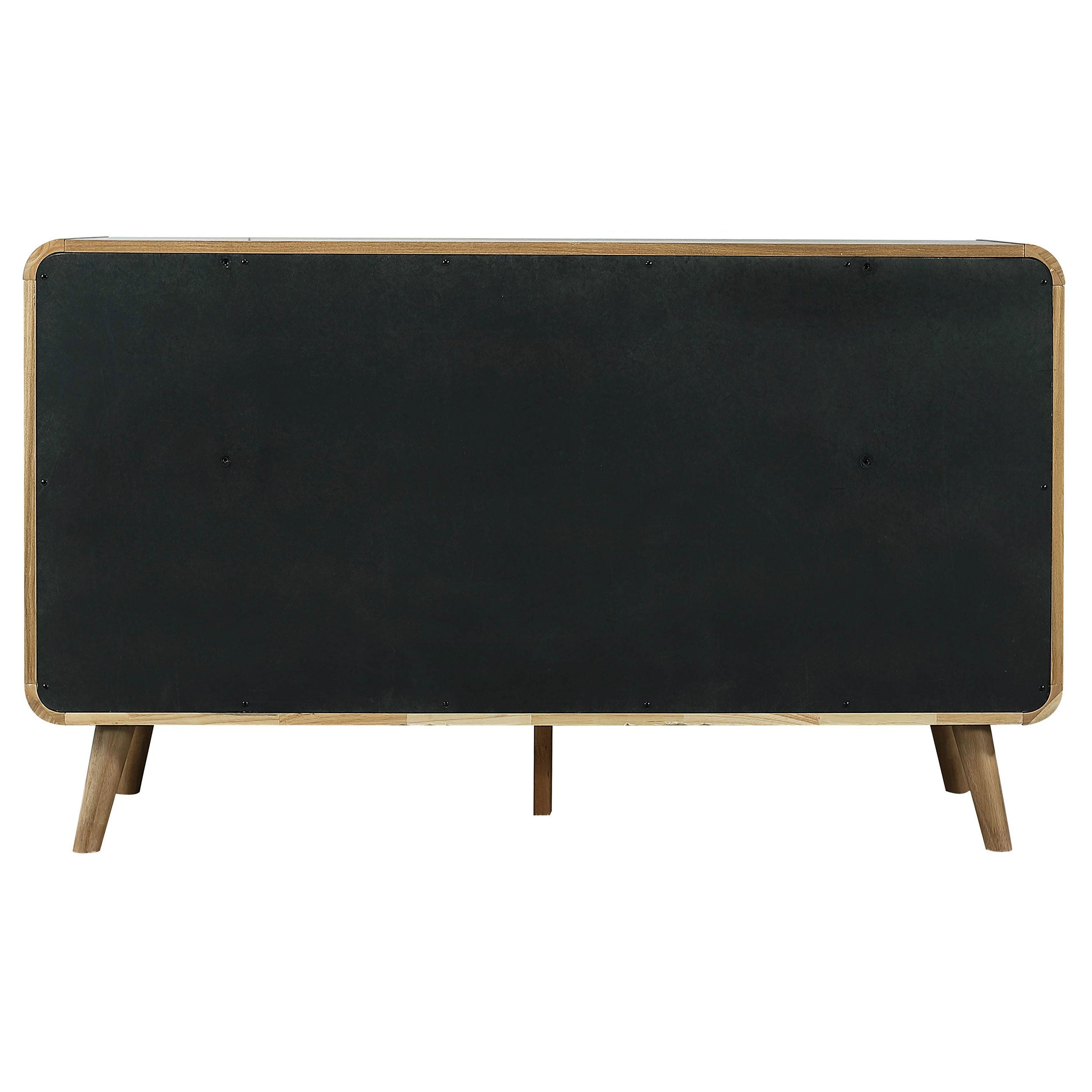 Robyn 6-drawer Bedroom Dresser and Mirror Light Ash