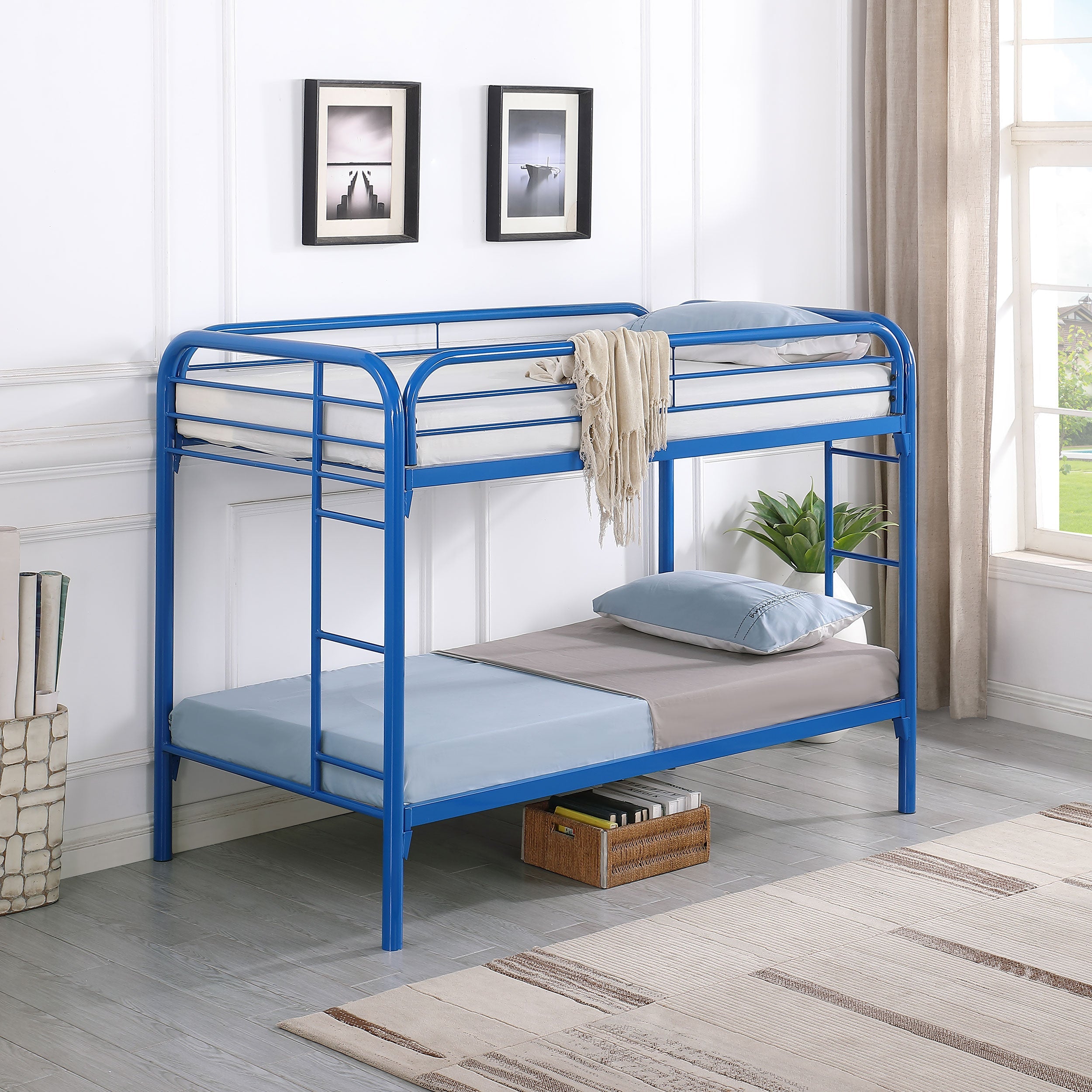 Morgan Metal Over Bunk Bed Black