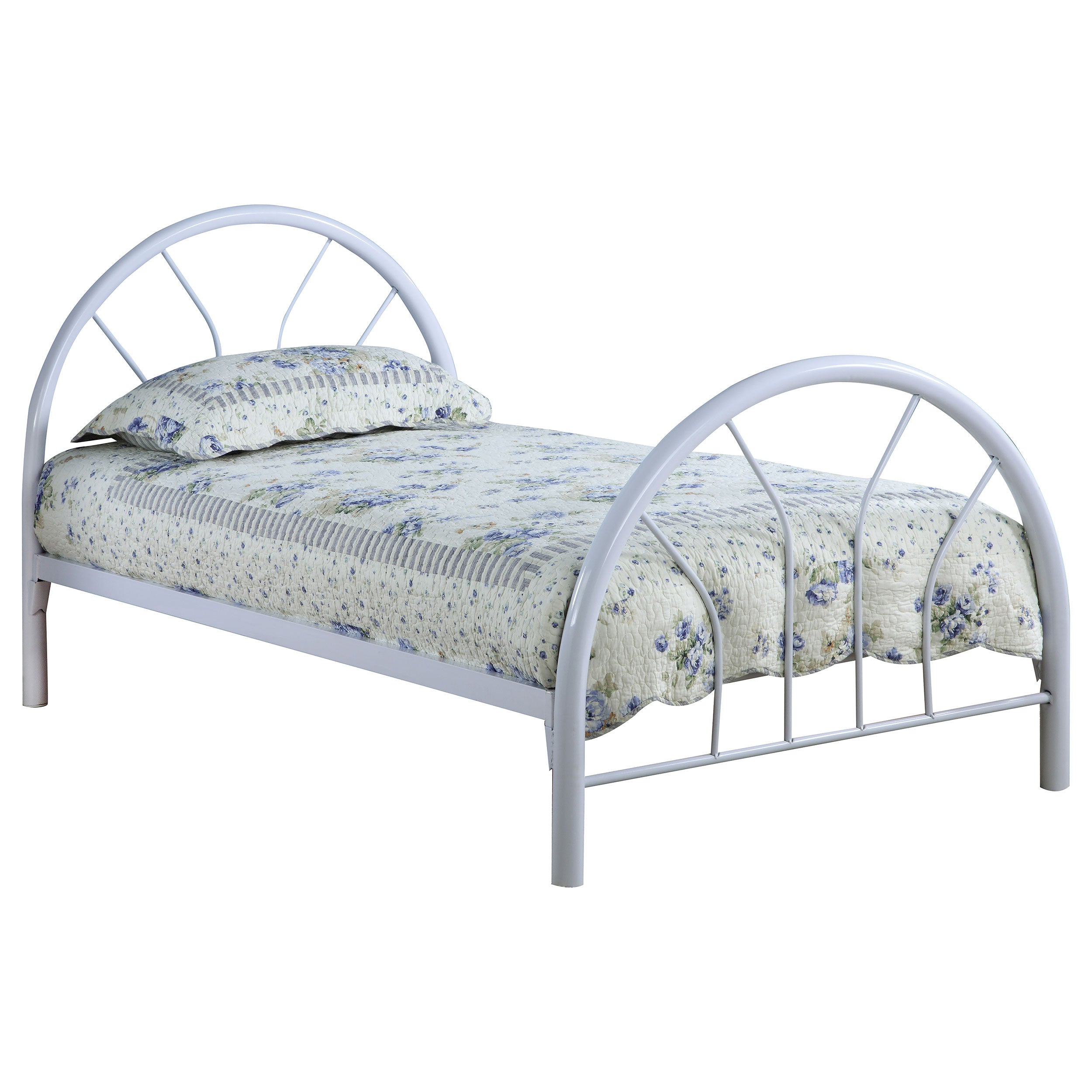 Marjorie Metal Open Frame Bed Black