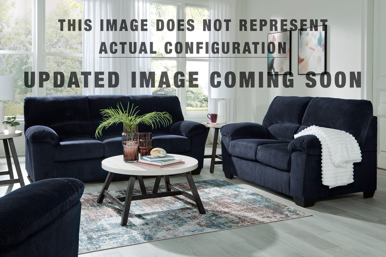SimpleJoy Oversized Accent Ottoman