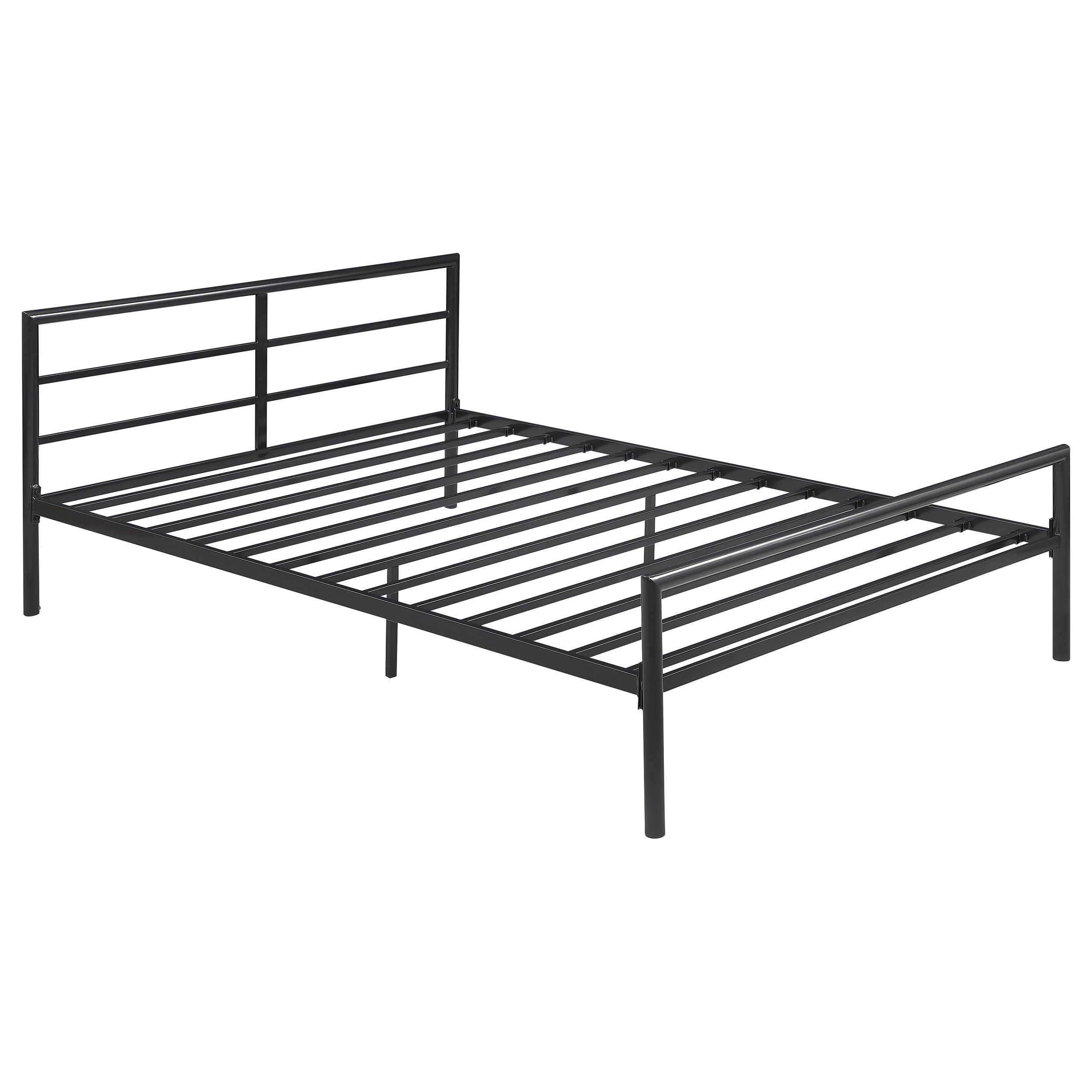 Fisher Twin Metal Bed Gunmetal