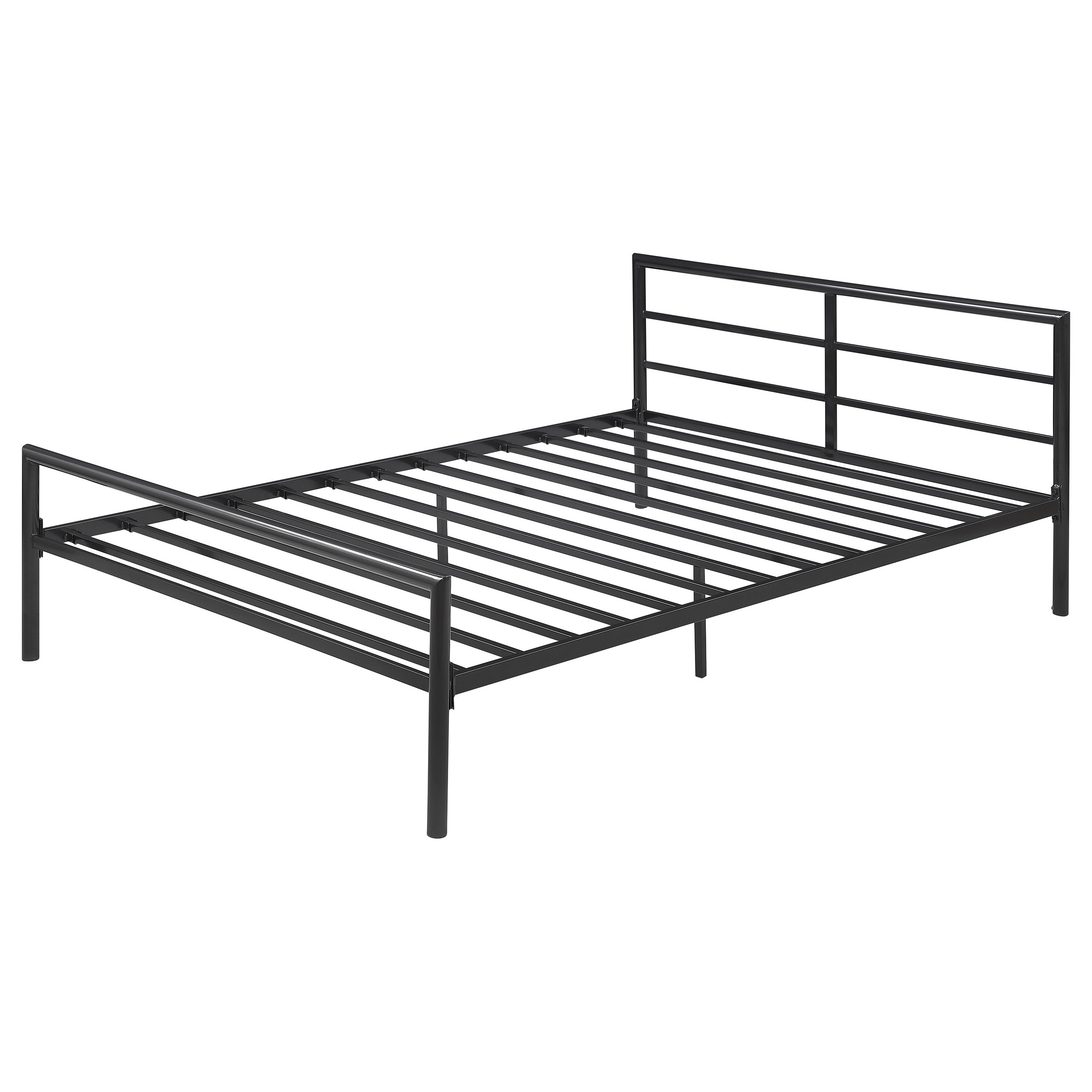 Fisher Twin Metal Bed Gunmetal