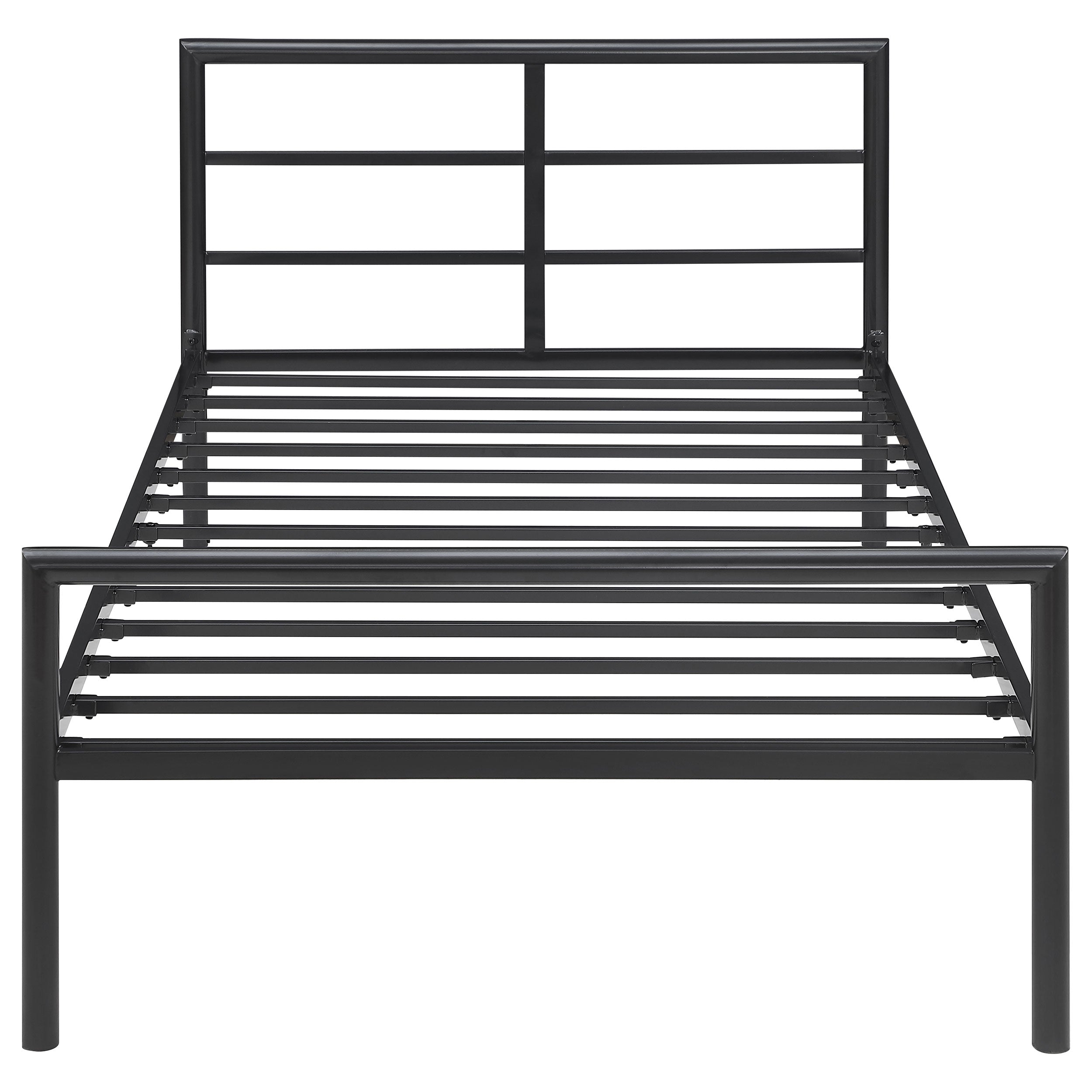 Fisher Twin Metal Bed Gunmetal
