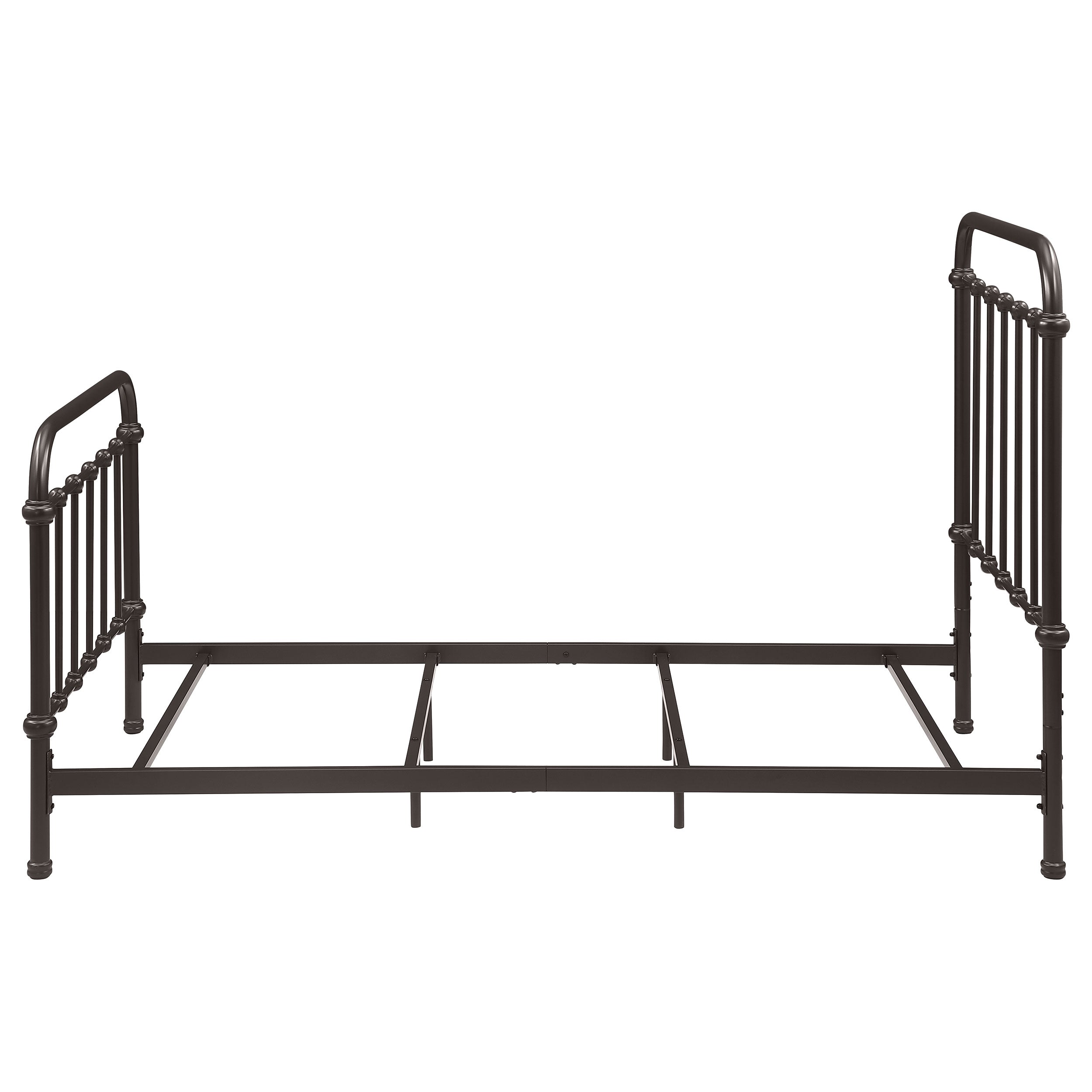 Livingston Panel Metal Bed Dark Bronze