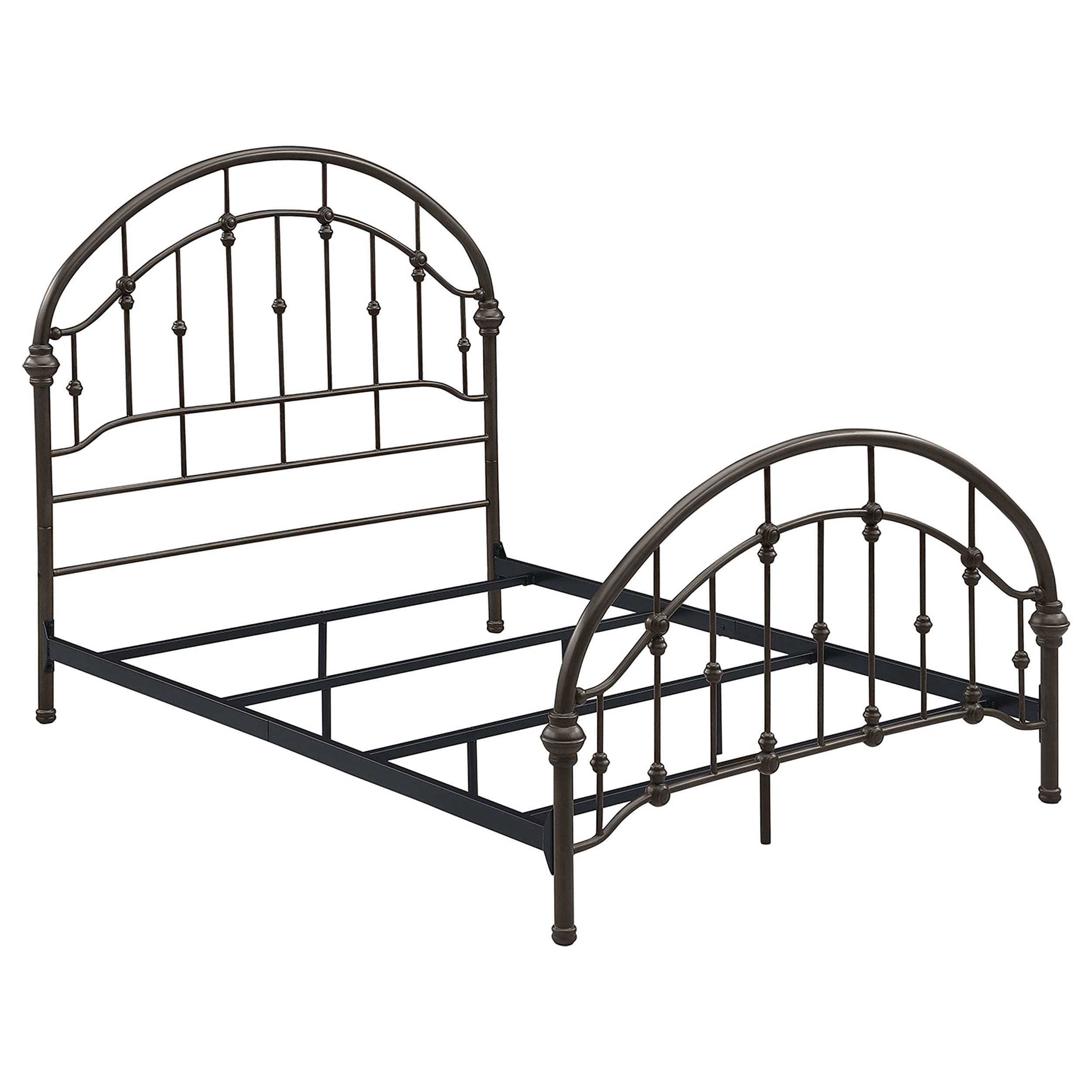 Rowan Metal Open Frame Bed Dark Bronze