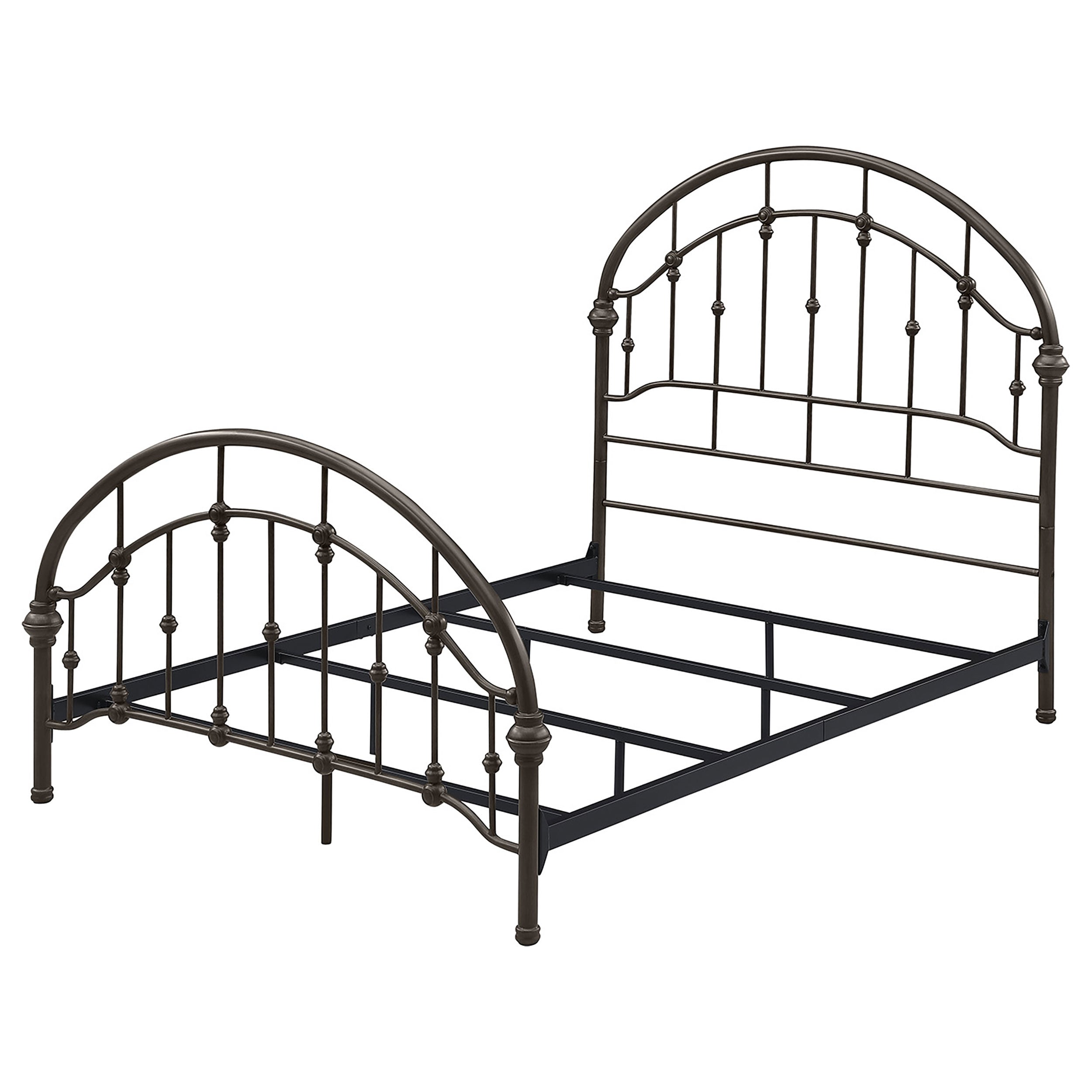 Rowan Metal Open Frame Bed Dark Bronze