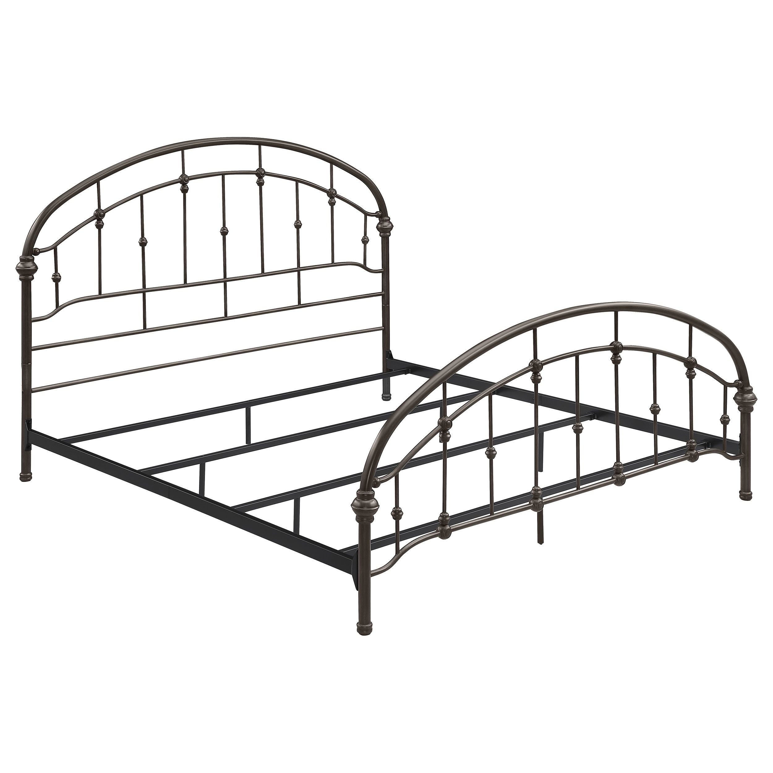 Rowan Metal Open Frame Bed Dark Bronze