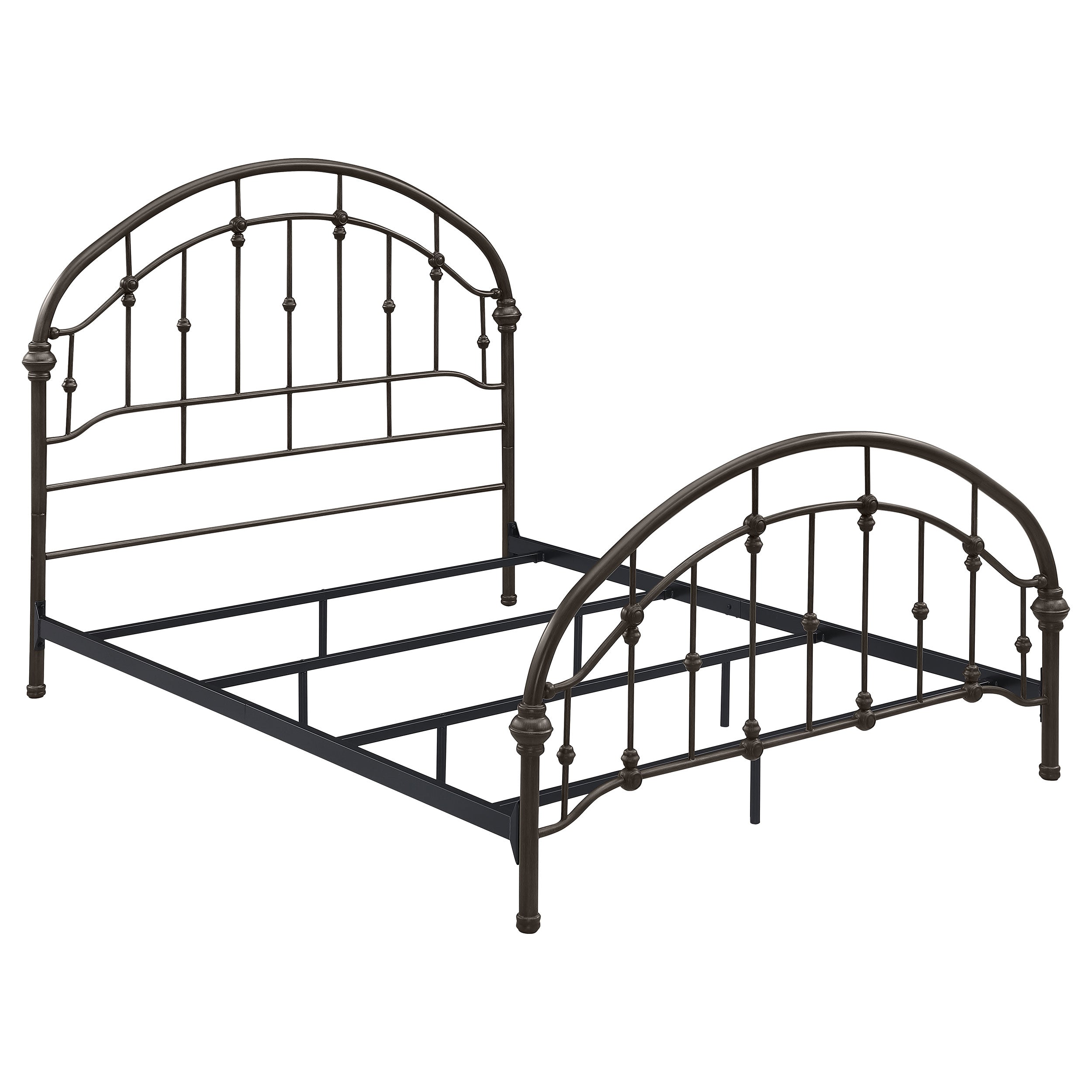 Rowan Metal Open Frame Bed Dark Bronze