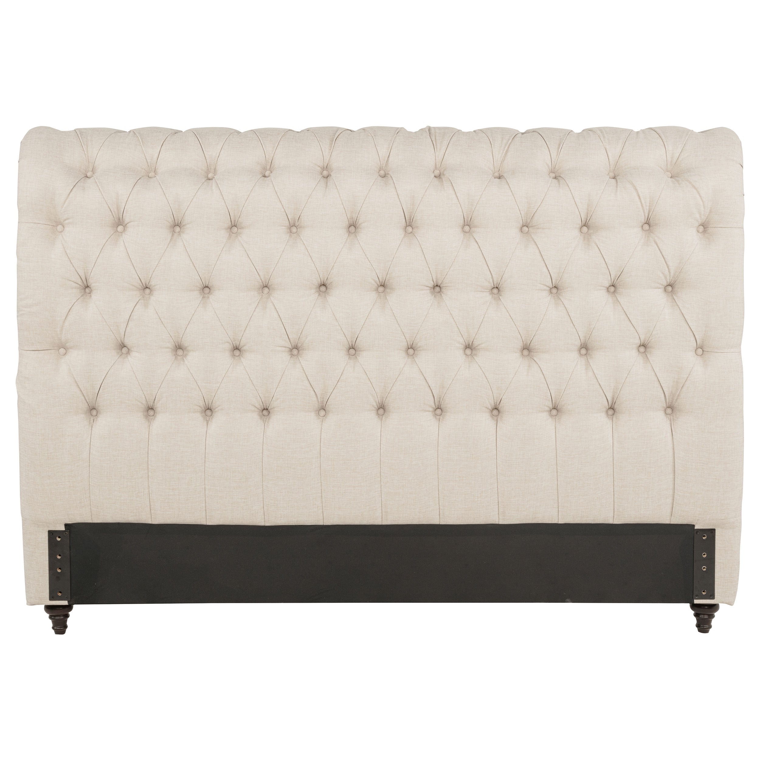 Devon 57-inch Upholstered California King Headboard Beige