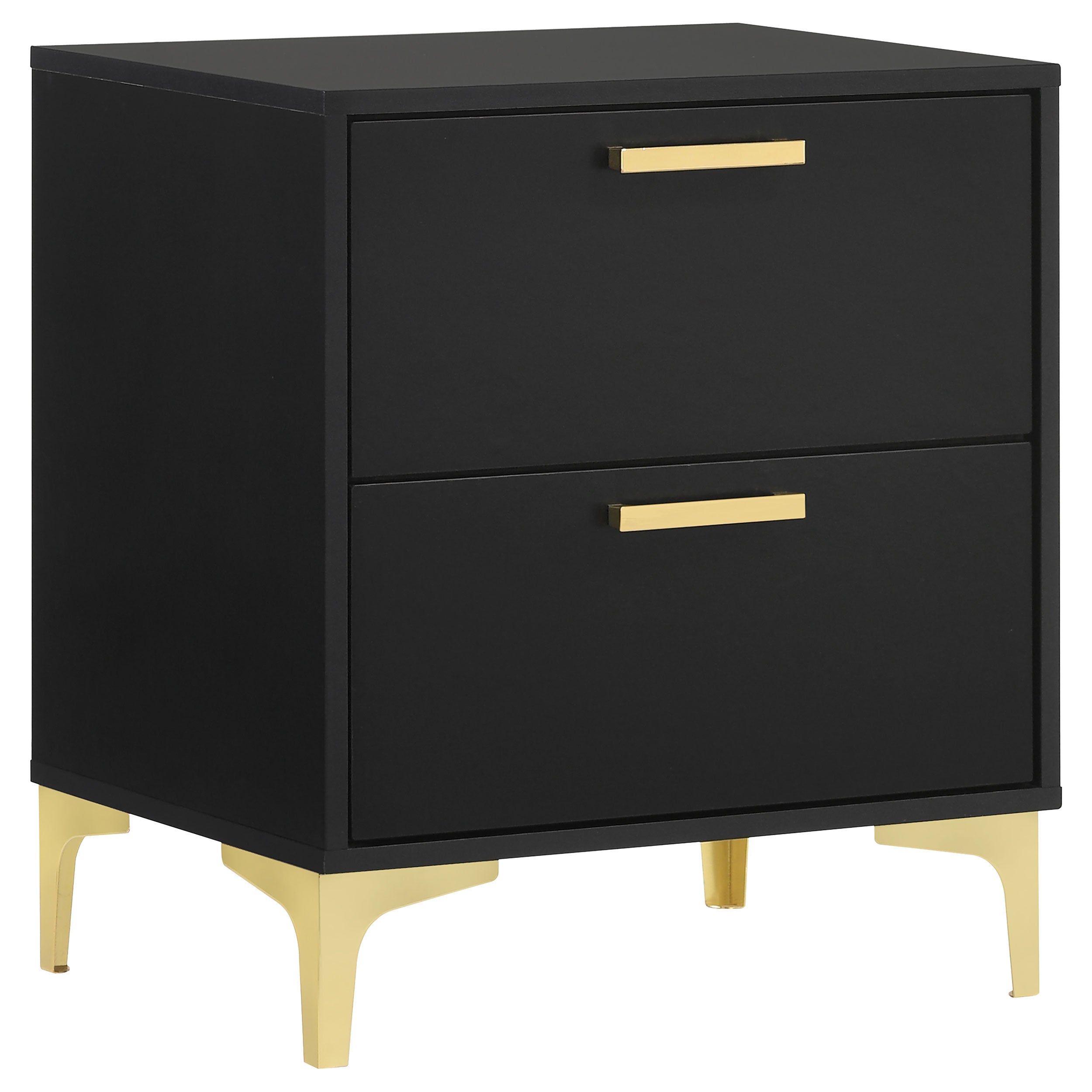 Kendall Upholstered Tufted Bedroom Set Black