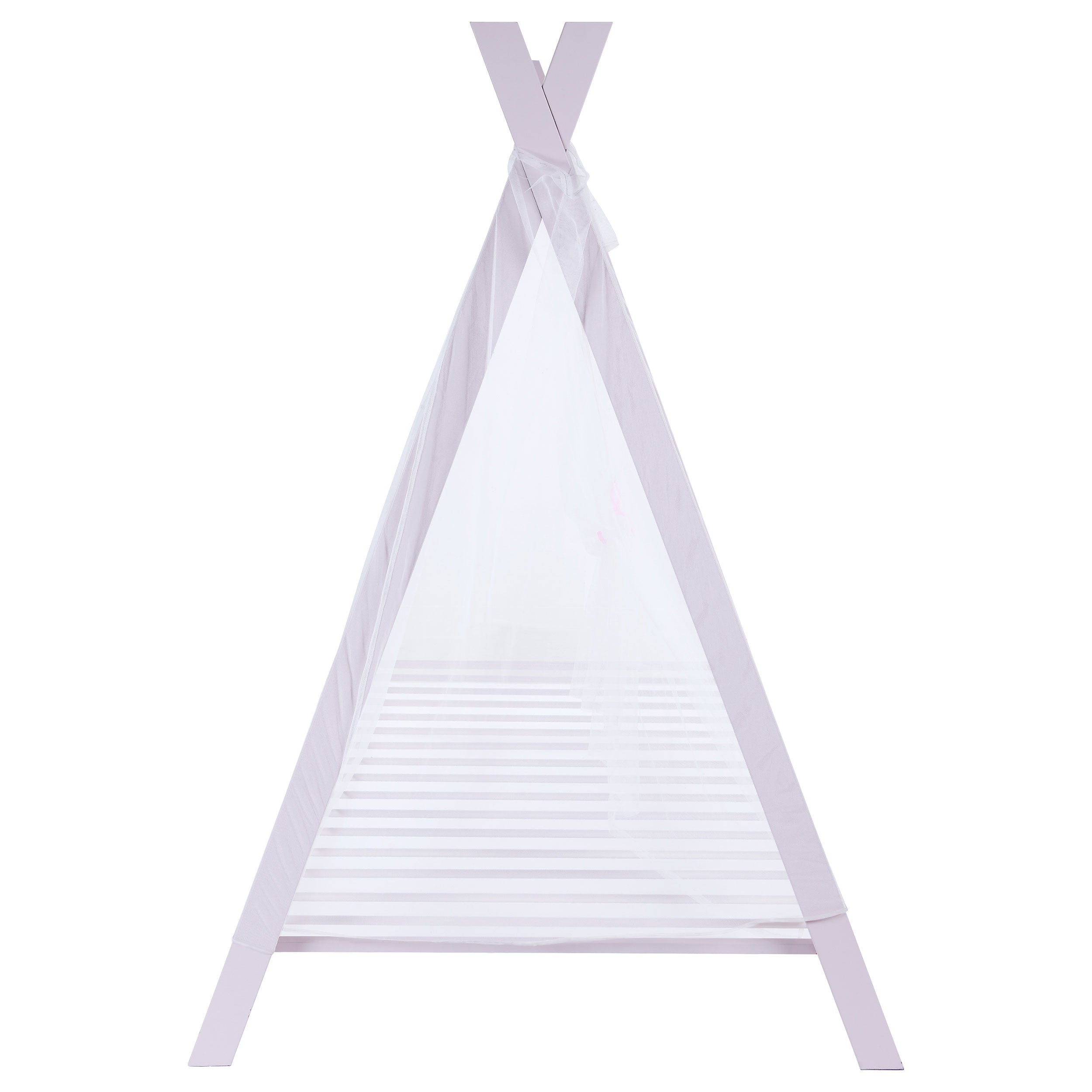 Fultonville Metal Tent Bed Pink