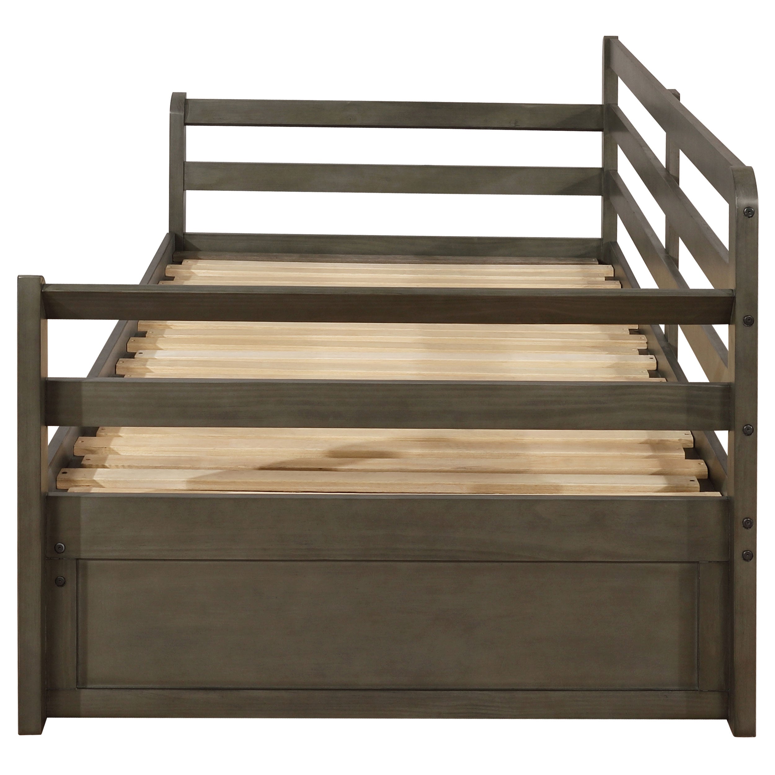 Sorrento 2-drawer XL Daybed with Extension Trundle Grey