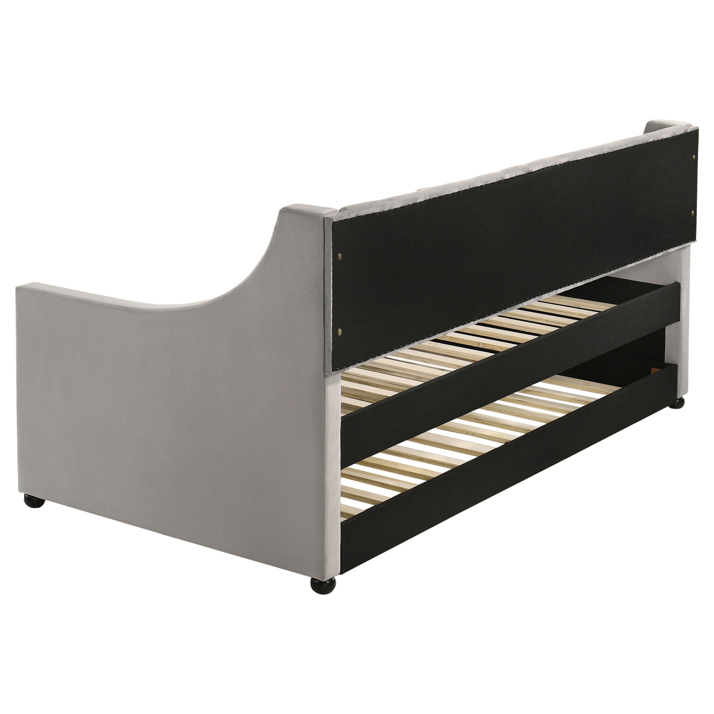 Chatsboro Upholstered Daybed with Trundle Grey