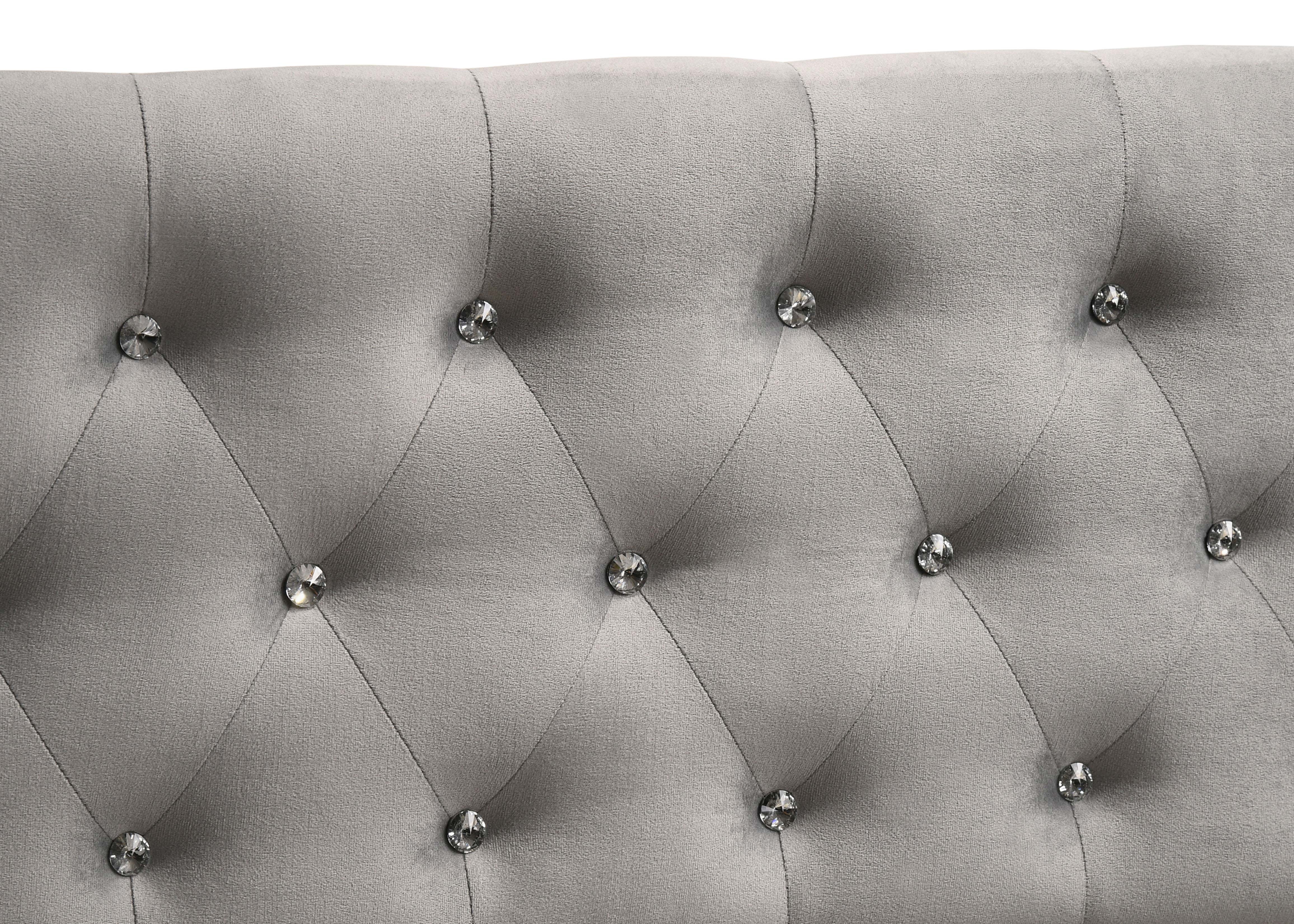 Chatsboro Upholstered Daybed with Trundle Grey