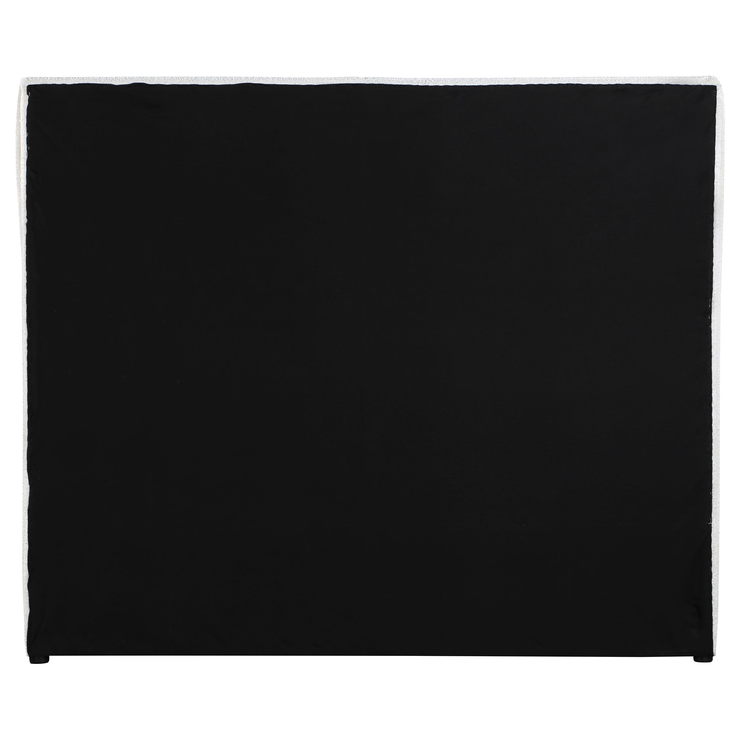 Gwendoline Upholstered Panel Bed White