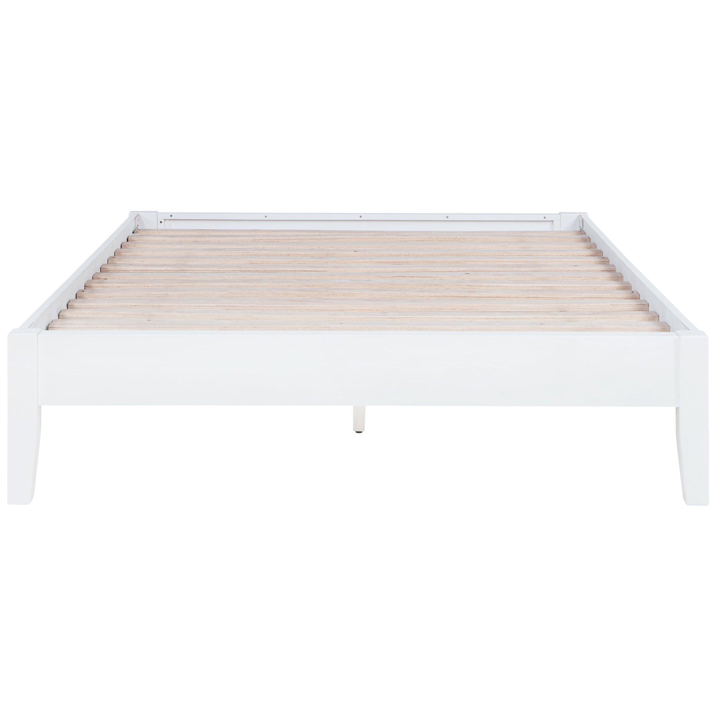 Hounslow Platform Bed White