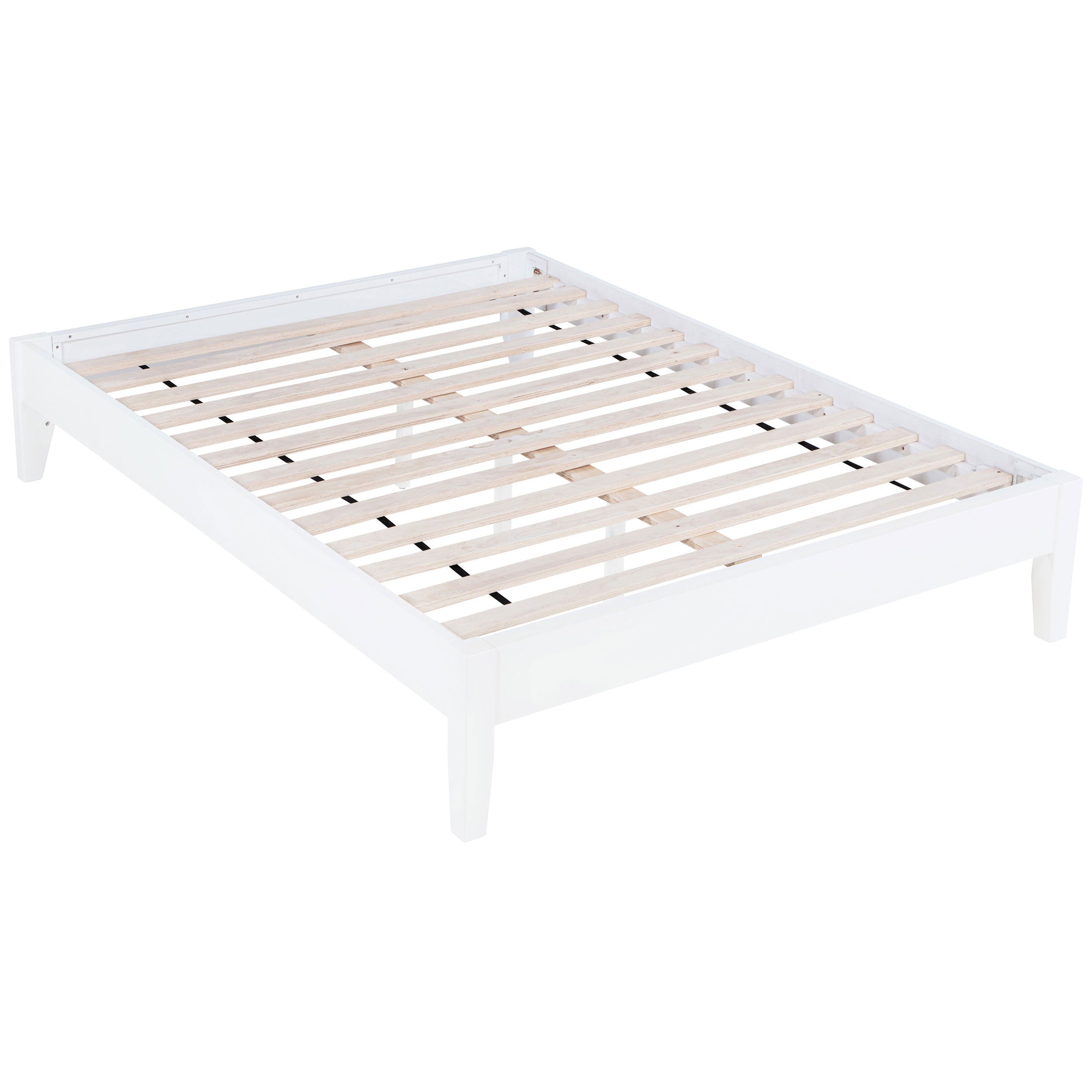 Hounslow Platform Bed White