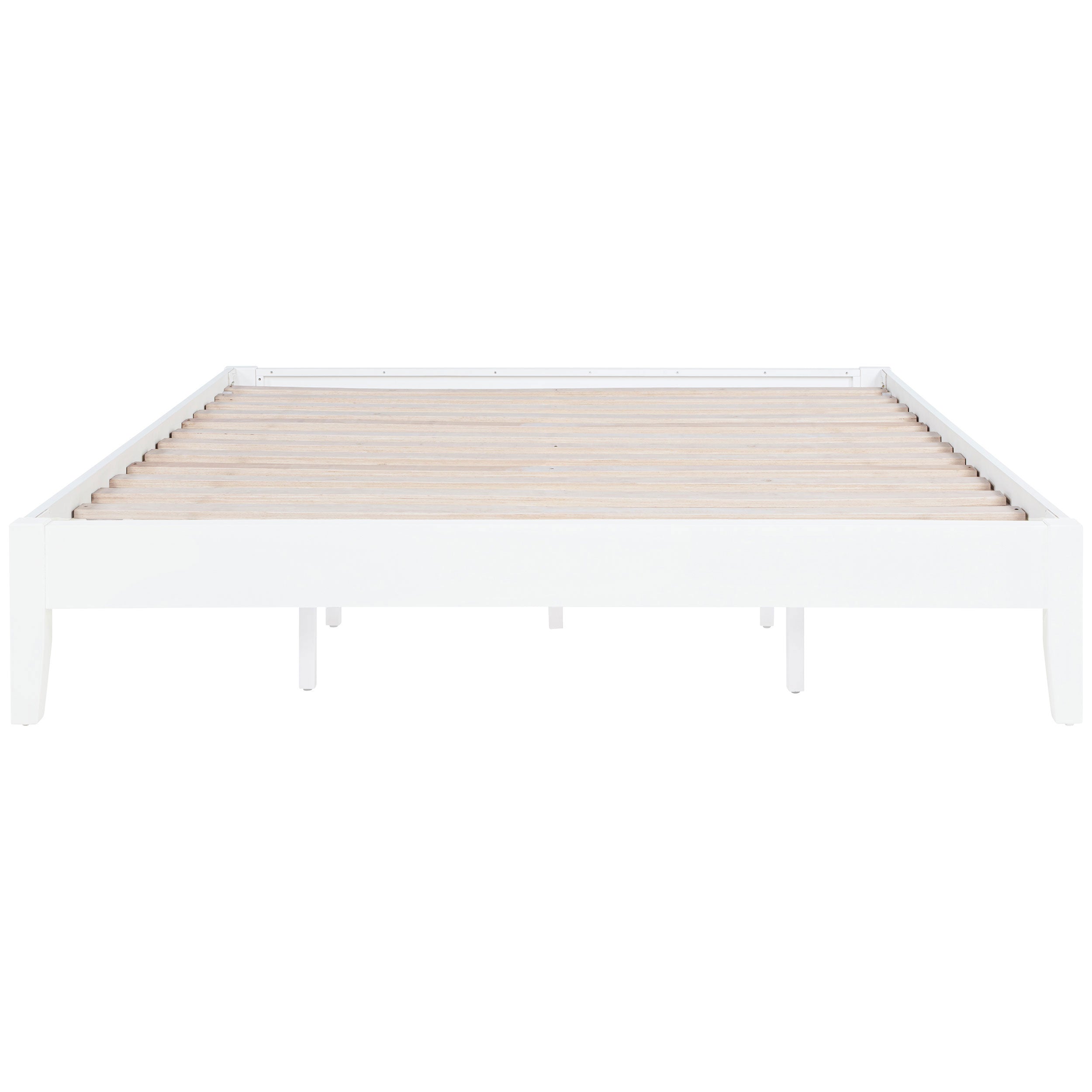 Hounslow Platform Bed White