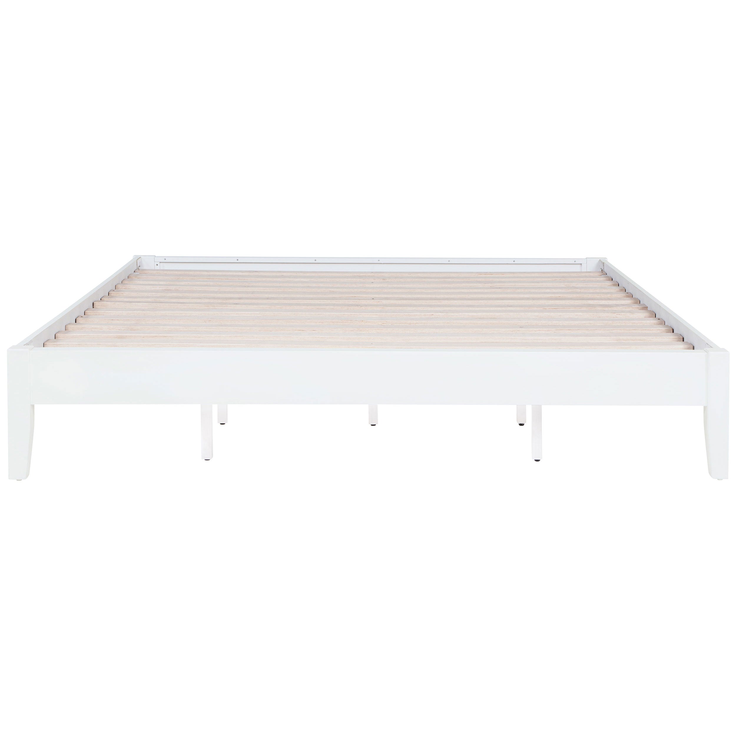 Hounslow Platform Bed White